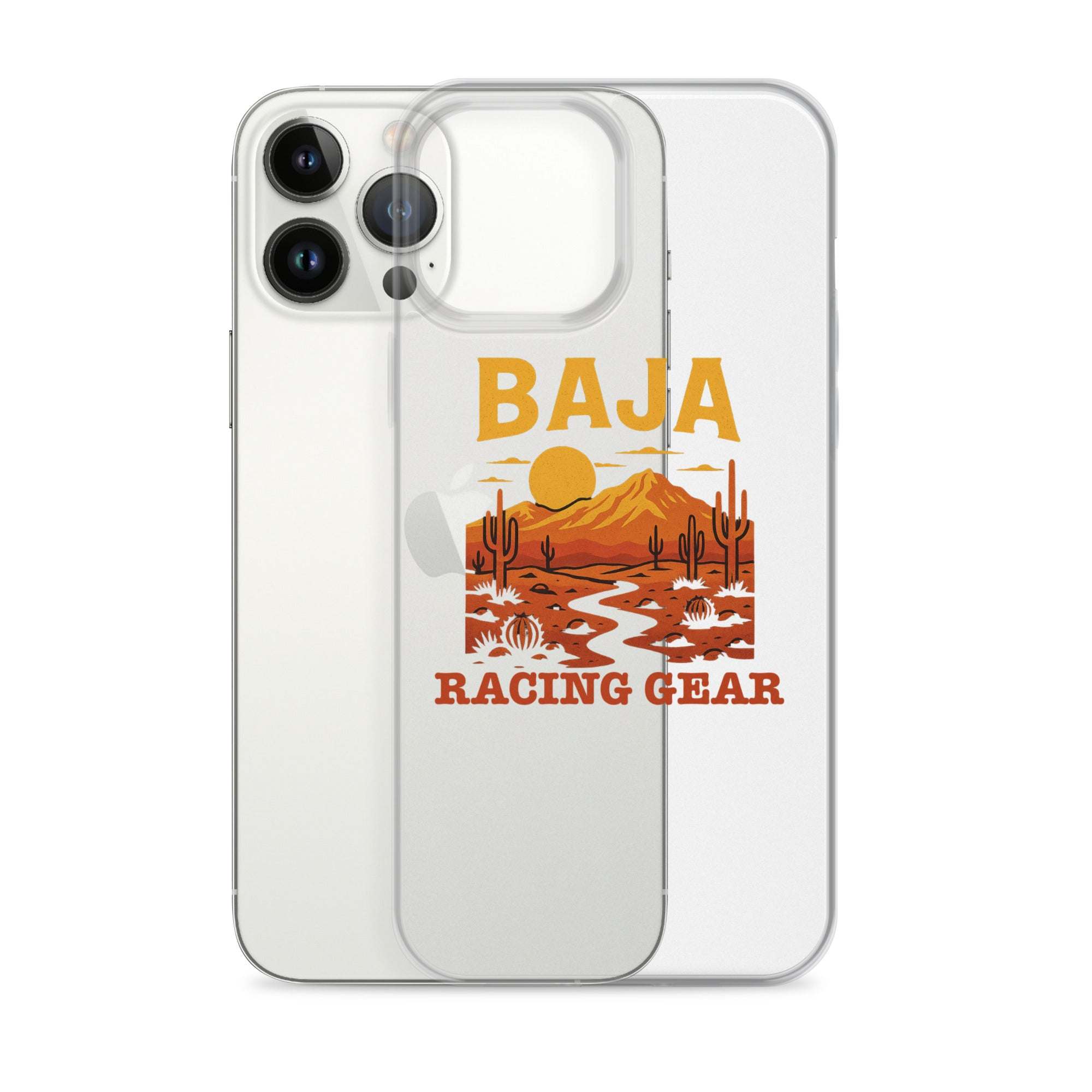 Baja Sunset Clear Case for iPhone® - Slim, Protective & Wireless Compatible