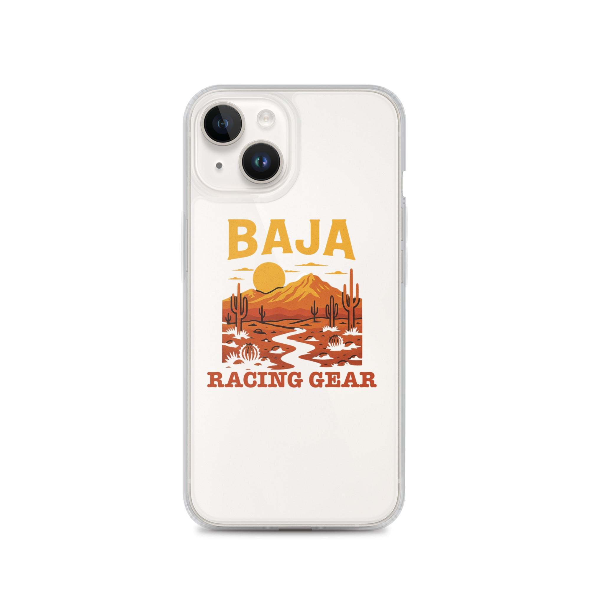 Baja Sunset Clear Case for iPhone® - Slim, Protective & Wireless Compatible