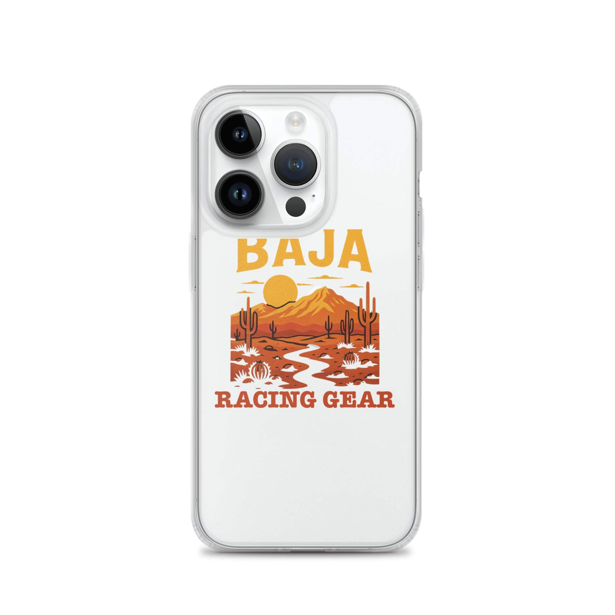 Baja Sunset Clear Case for iPhone® - Slim, Protective & Wireless Compatible