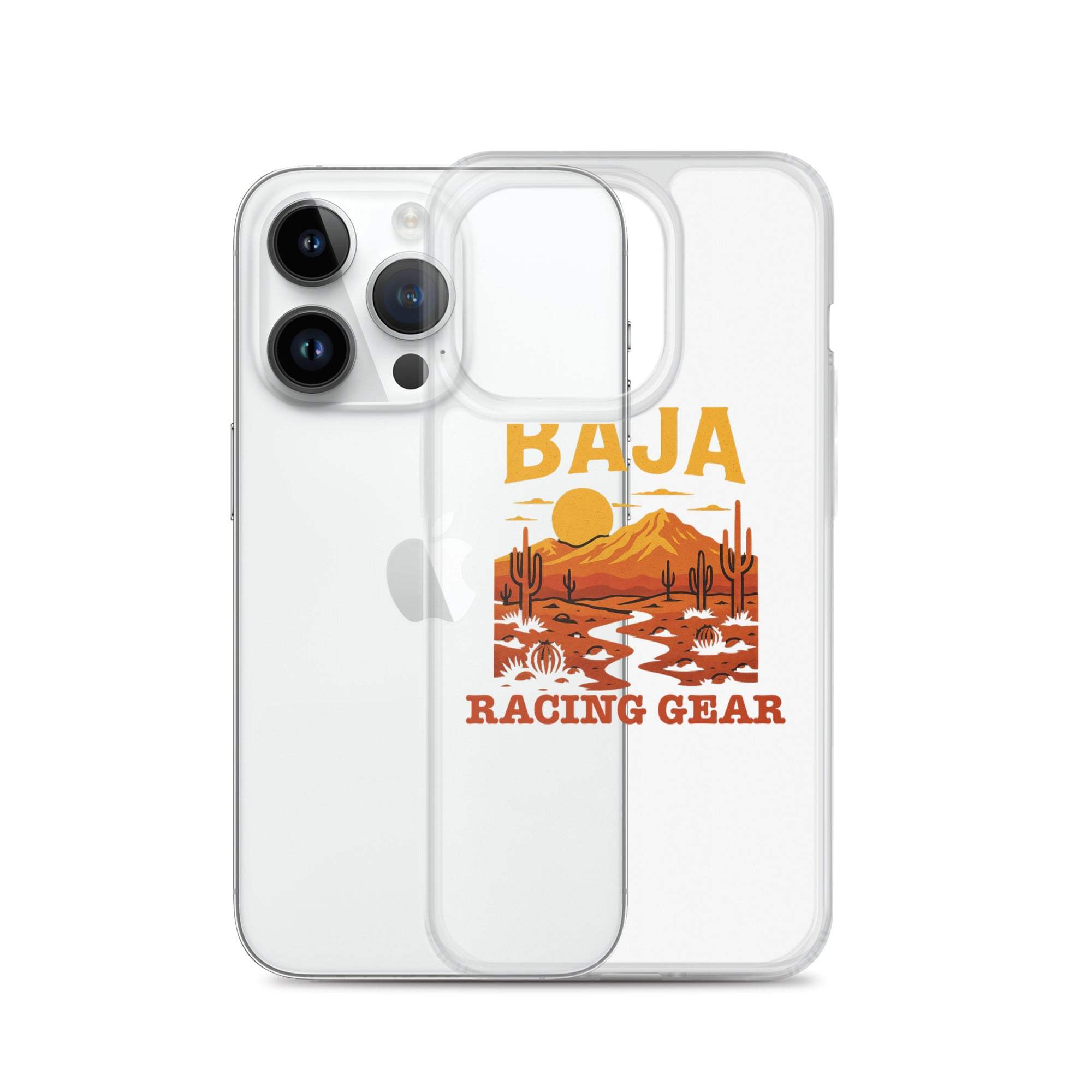 Baja Sunset Clear Case for iPhone® - Slim, Protective & Wireless Compatible