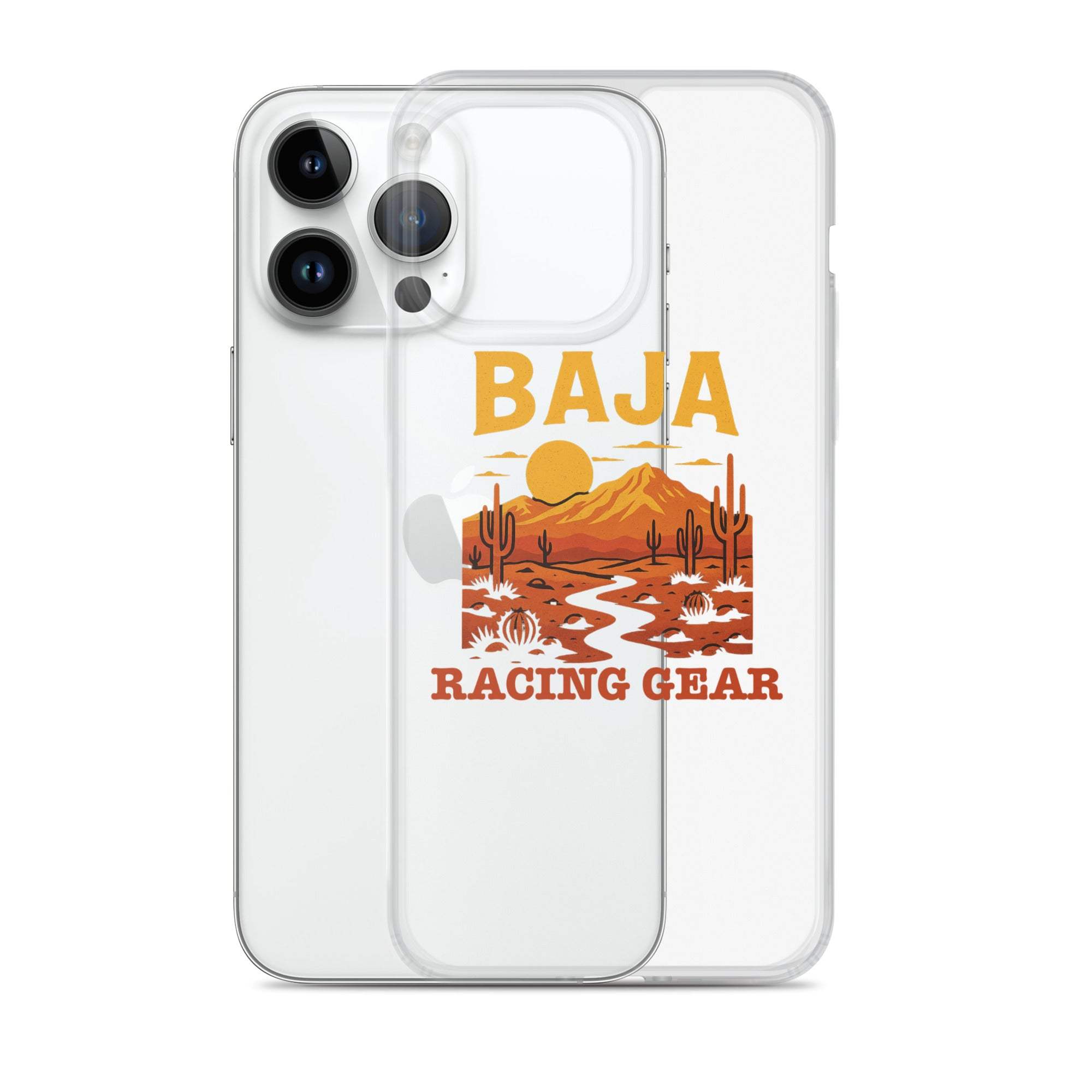Baja Sunset Clear Case for iPhone® - Slim, Protective & Wireless Compatible