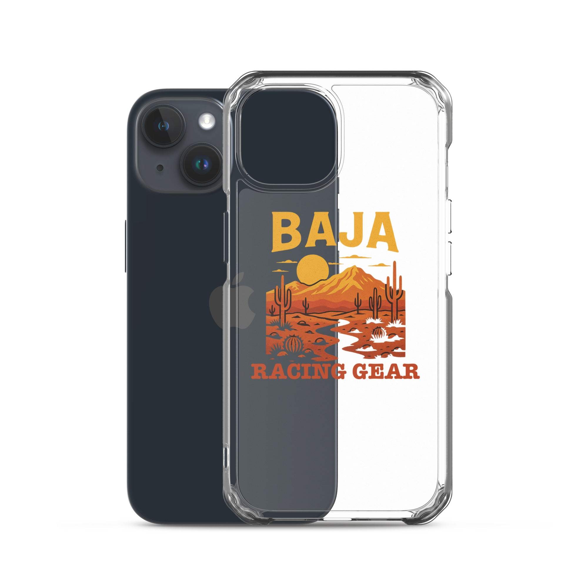 Baja Sunset Clear Case for iPhone® - Slim, Protective & Wireless Compatible