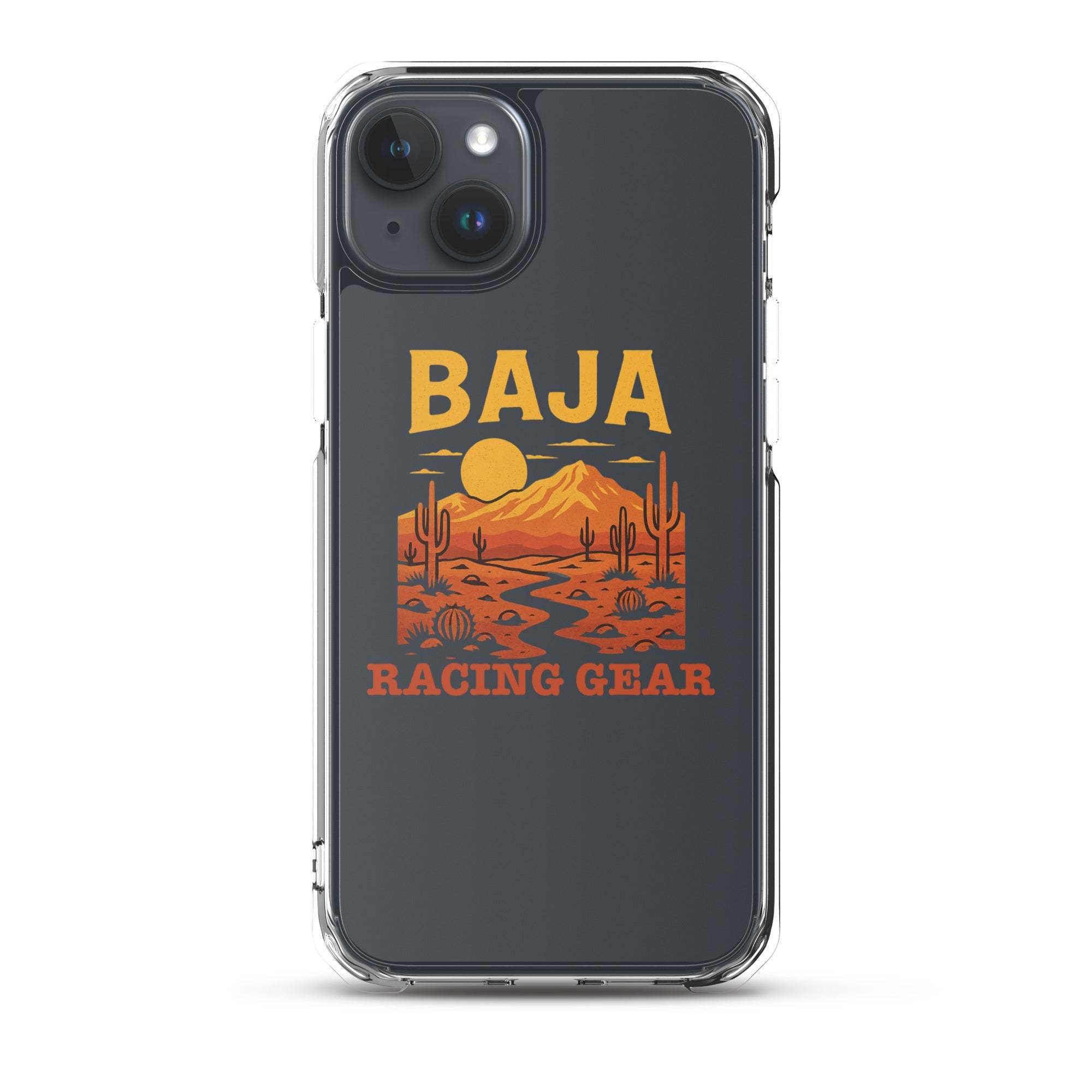Baja Sunset Clear Case for iPhone® - Slim, Protective & Wireless Compatible