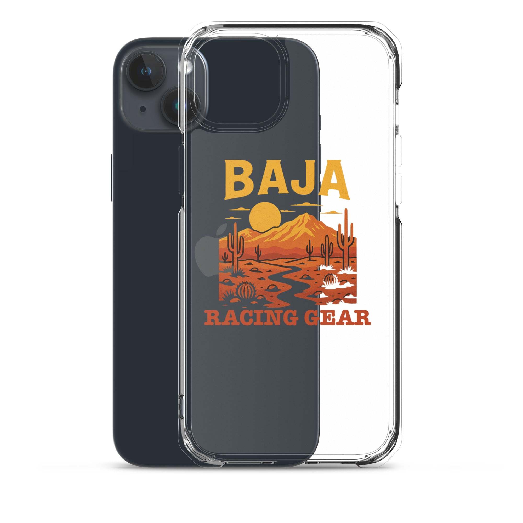 Baja Sunset Clear Case for iPhone® - Slim, Protective & Wireless Compatible