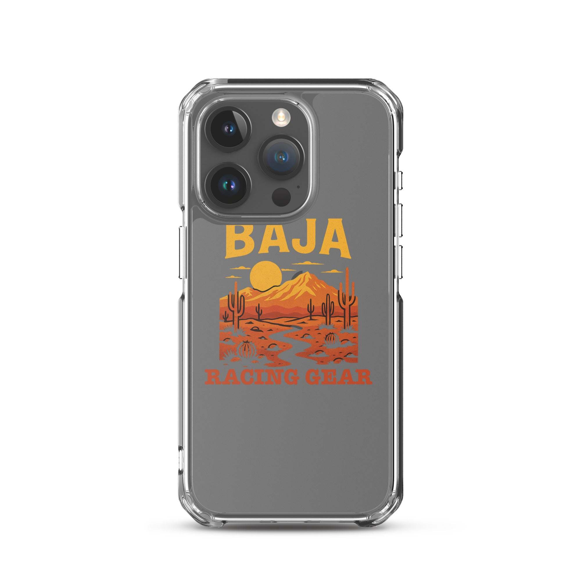 Baja Sunset Clear Case for iPhone® - Slim, Protective & Wireless Compatible
