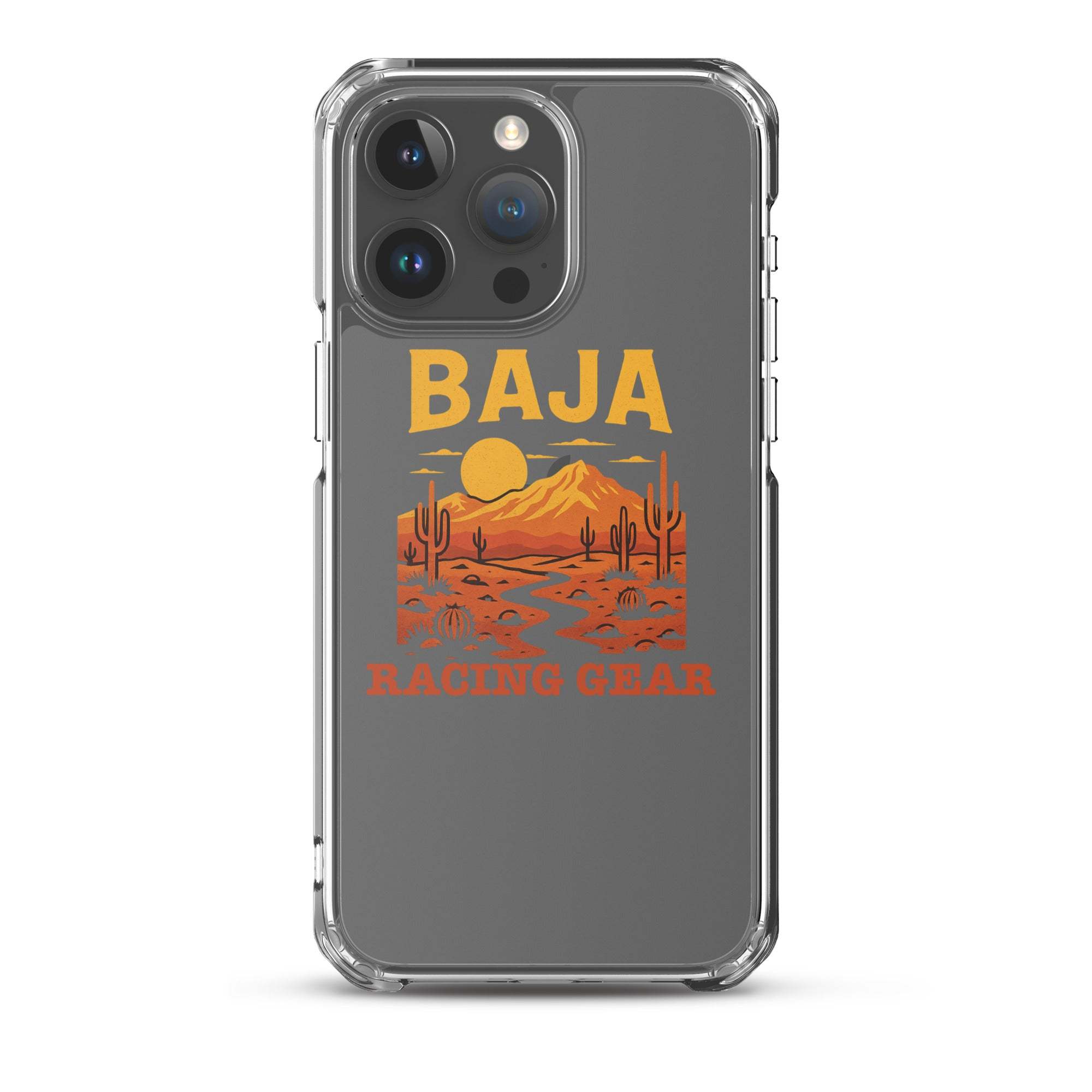 Baja Sunset Clear Case for iPhone® - Slim, Protective & Wireless Compatible