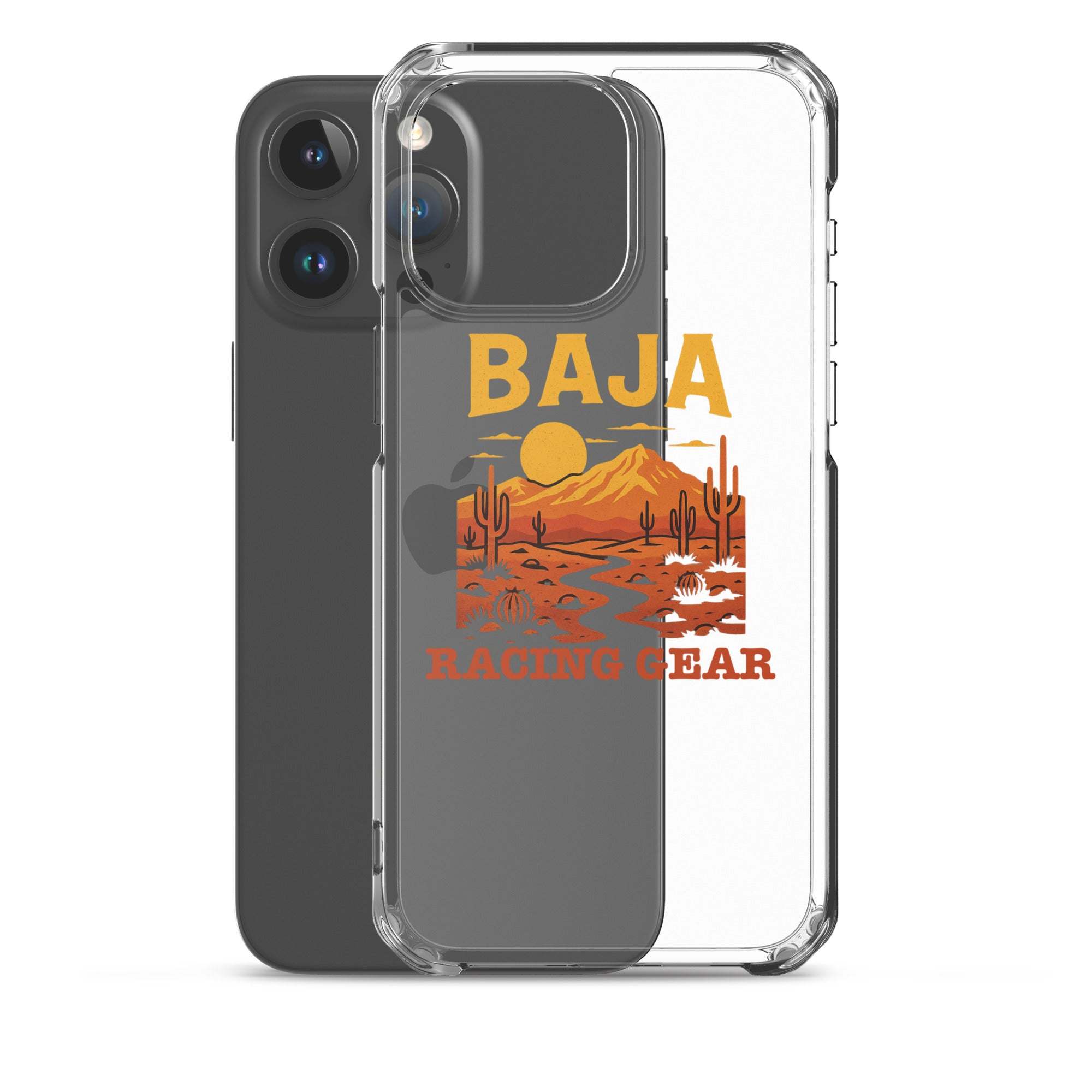 Baja Sunset Clear Case for iPhone® - Slim, Protective & Wireless Compatible