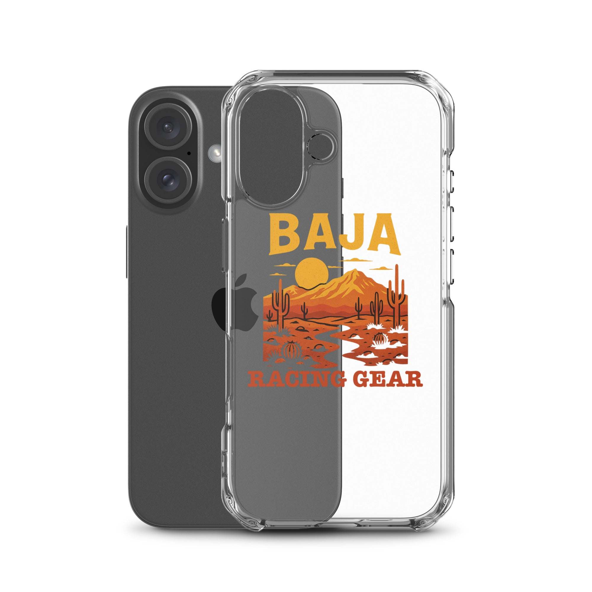 Baja Sunset Clear Case for iPhone® - Slim, Protective & Wireless Compatible