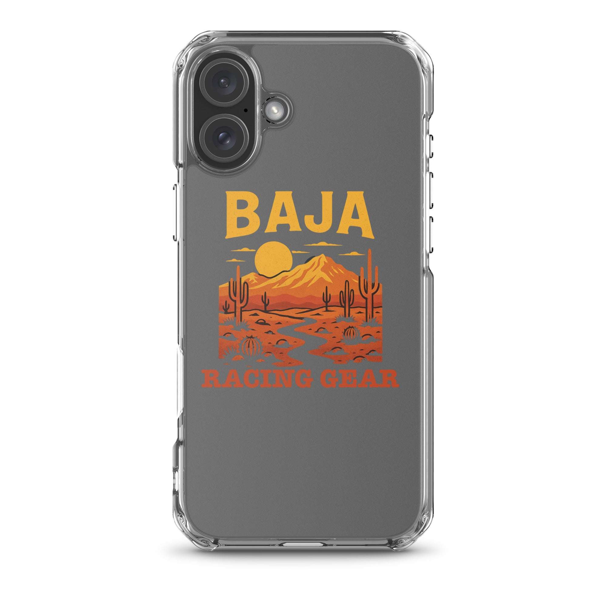 Baja Sunset Clear Case for iPhone® - Slim, Protective & Wireless Compatible