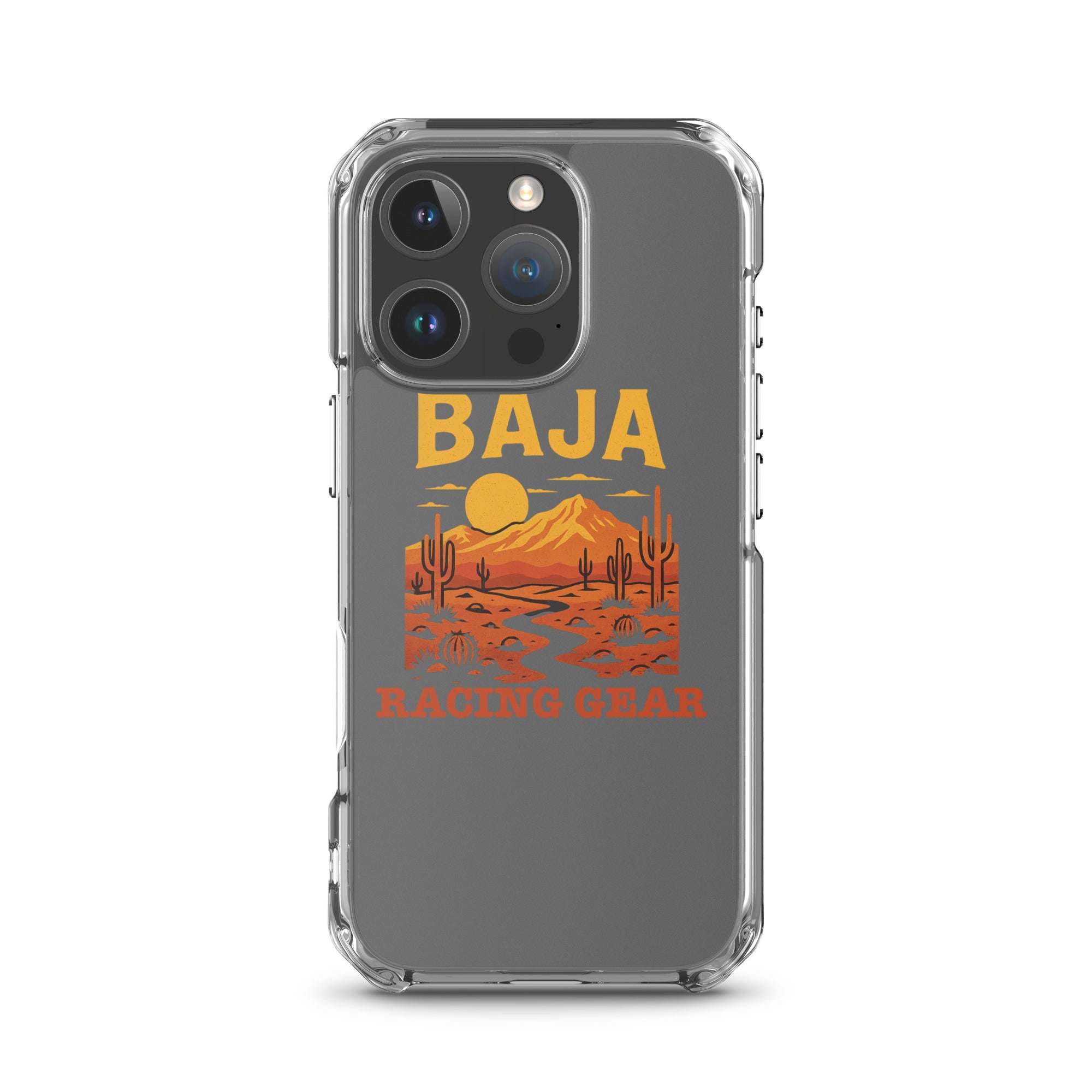 Baja Sunset Clear Case for iPhone® - Slim, Protective & Wireless Compatible