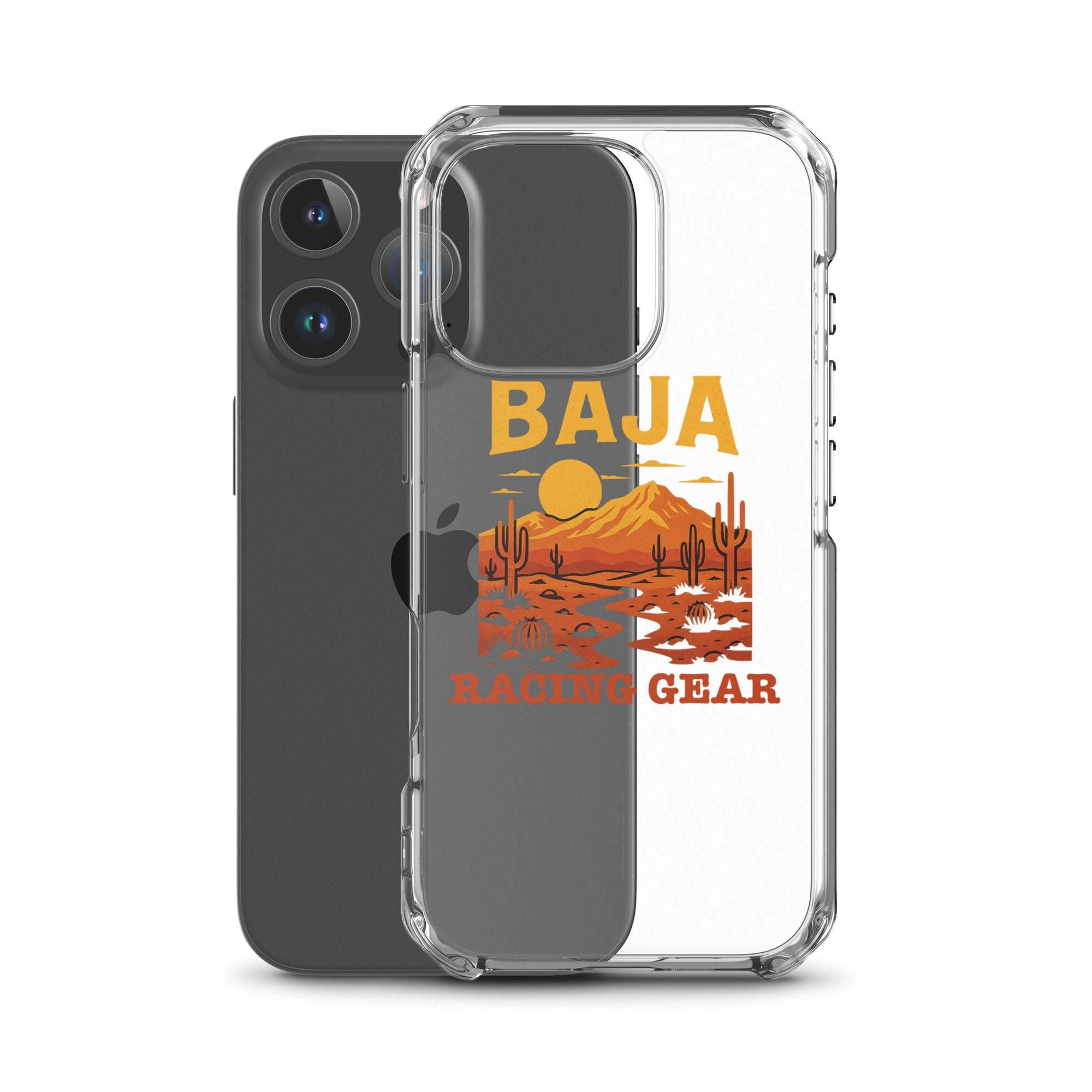 Baja Sunset Clear Case for iPhone® - Slim, Protective & Wireless Compatible