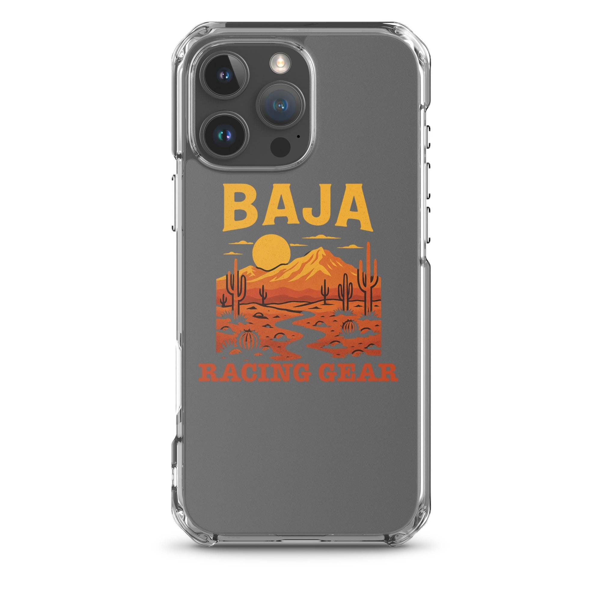 Baja Sunset Clear Case for iPhone® - Slim, Protective & Wireless Compatible