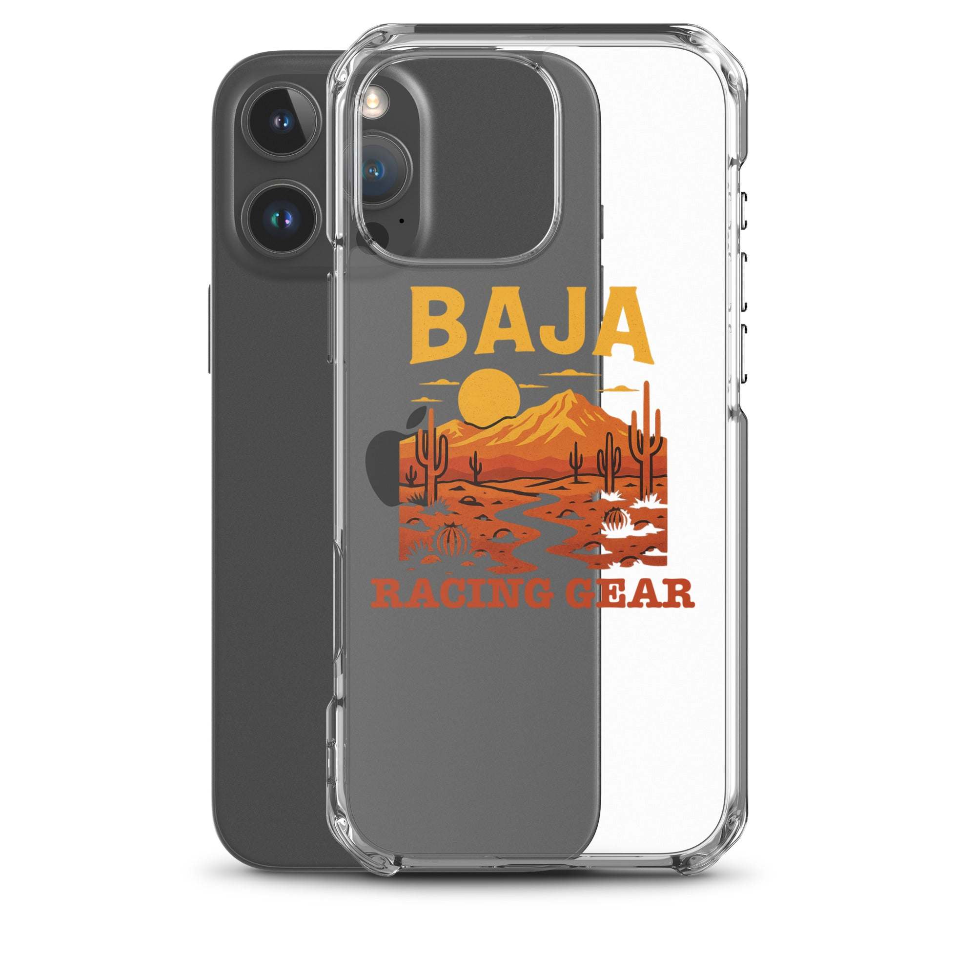 Baja Sunset Clear Case for iPhone® - Slim, Protective & Wireless Compatible