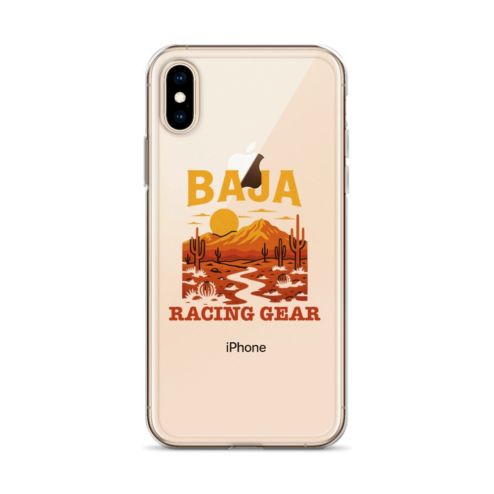 Baja Sunset Clear Case for iPhone® - Slim, Protective & Wireless Compatible
