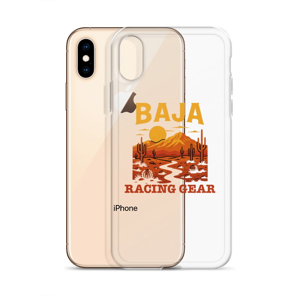 Baja Sunset Clear Case for iPhone® - Slim, Protective & Wireless Compatible