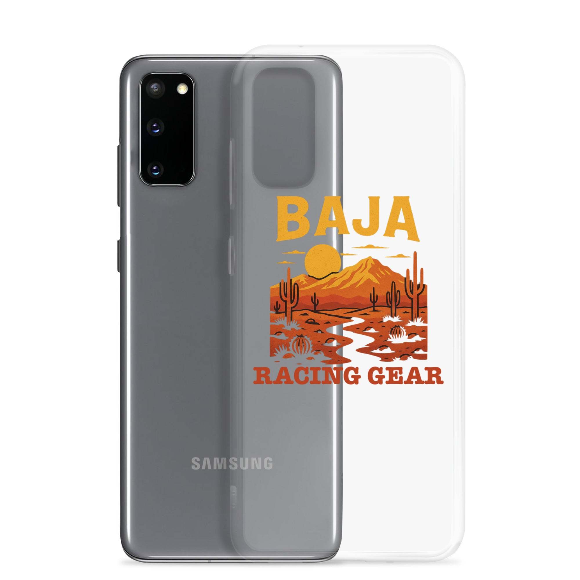 Baja Sunset Clear Case for Samsung® - Sleek and Protective Phone Cover
