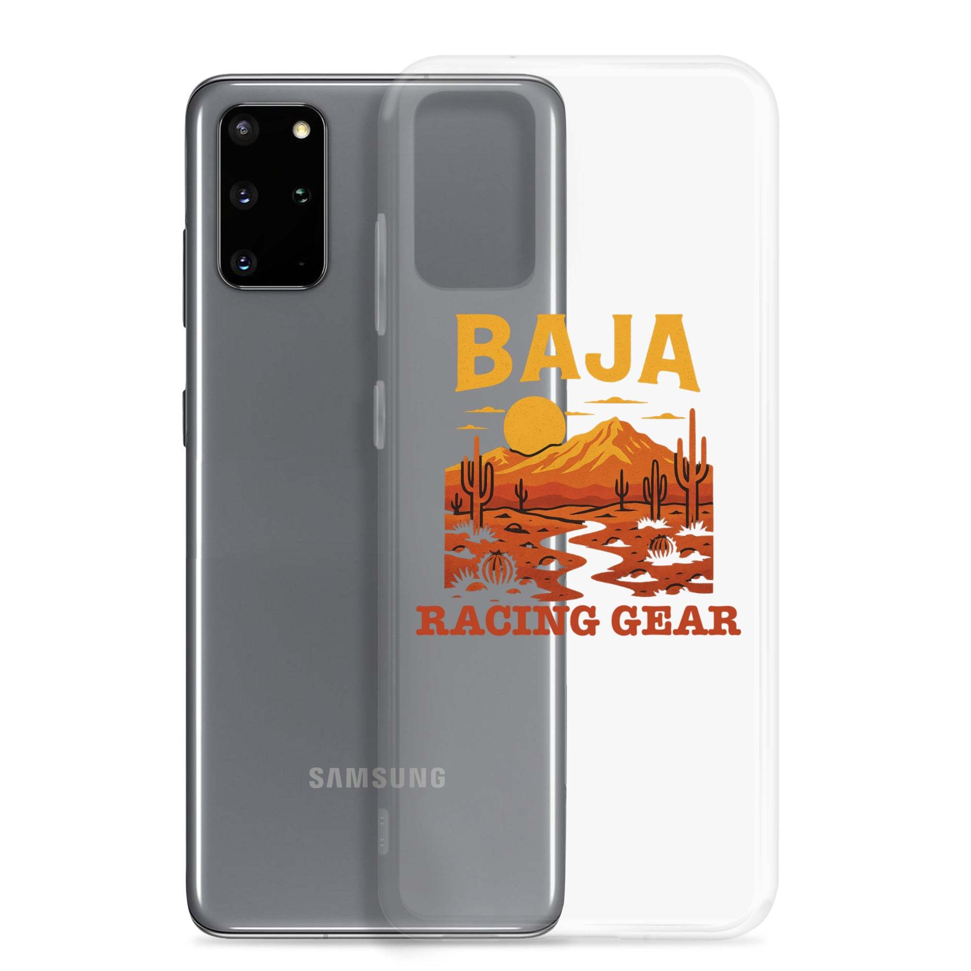 Baja Sunset Clear Case for Samsung® - Sleek and Protective Phone Cover