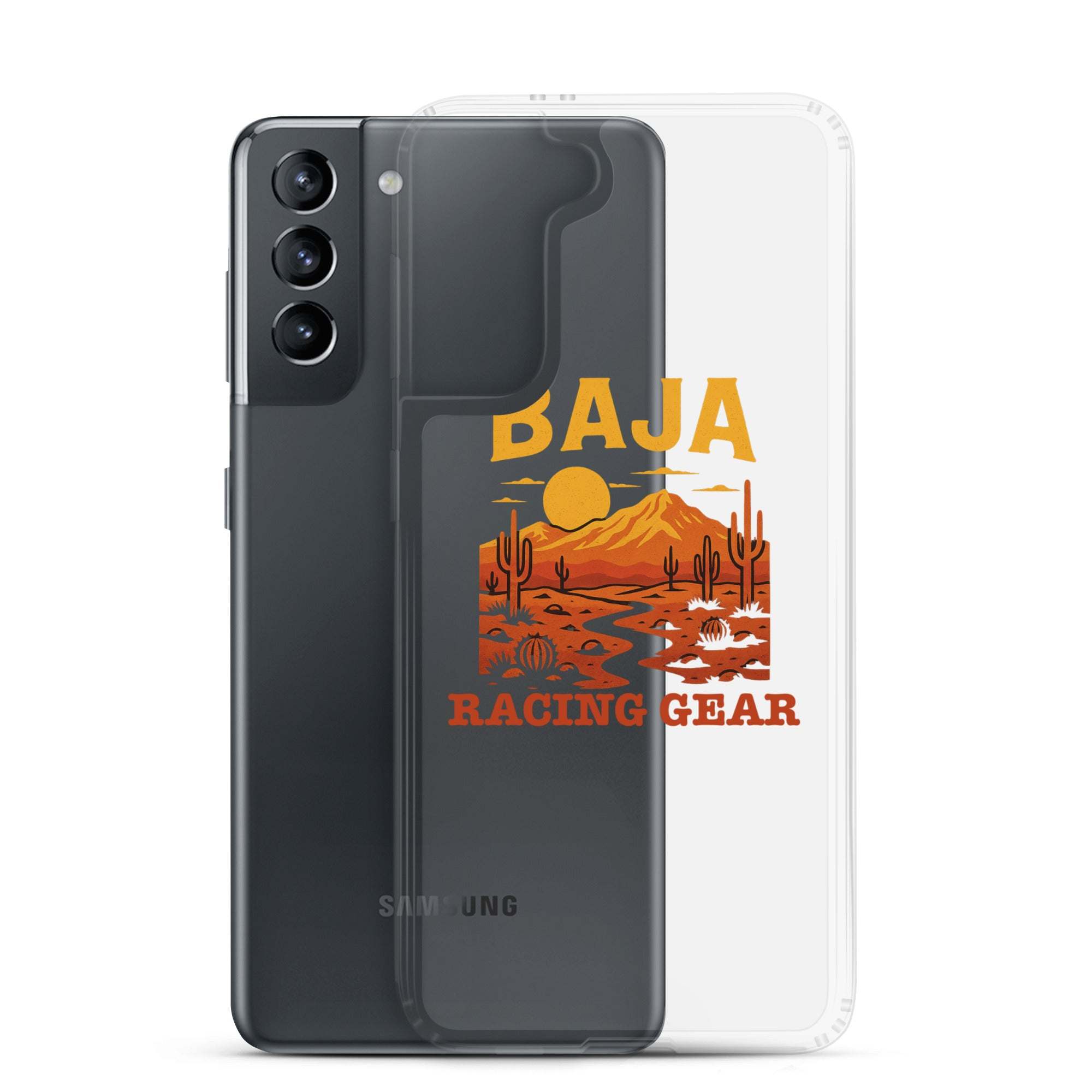 Baja Sunset Clear Case for Samsung® - Sleek and Protective Phone Cover