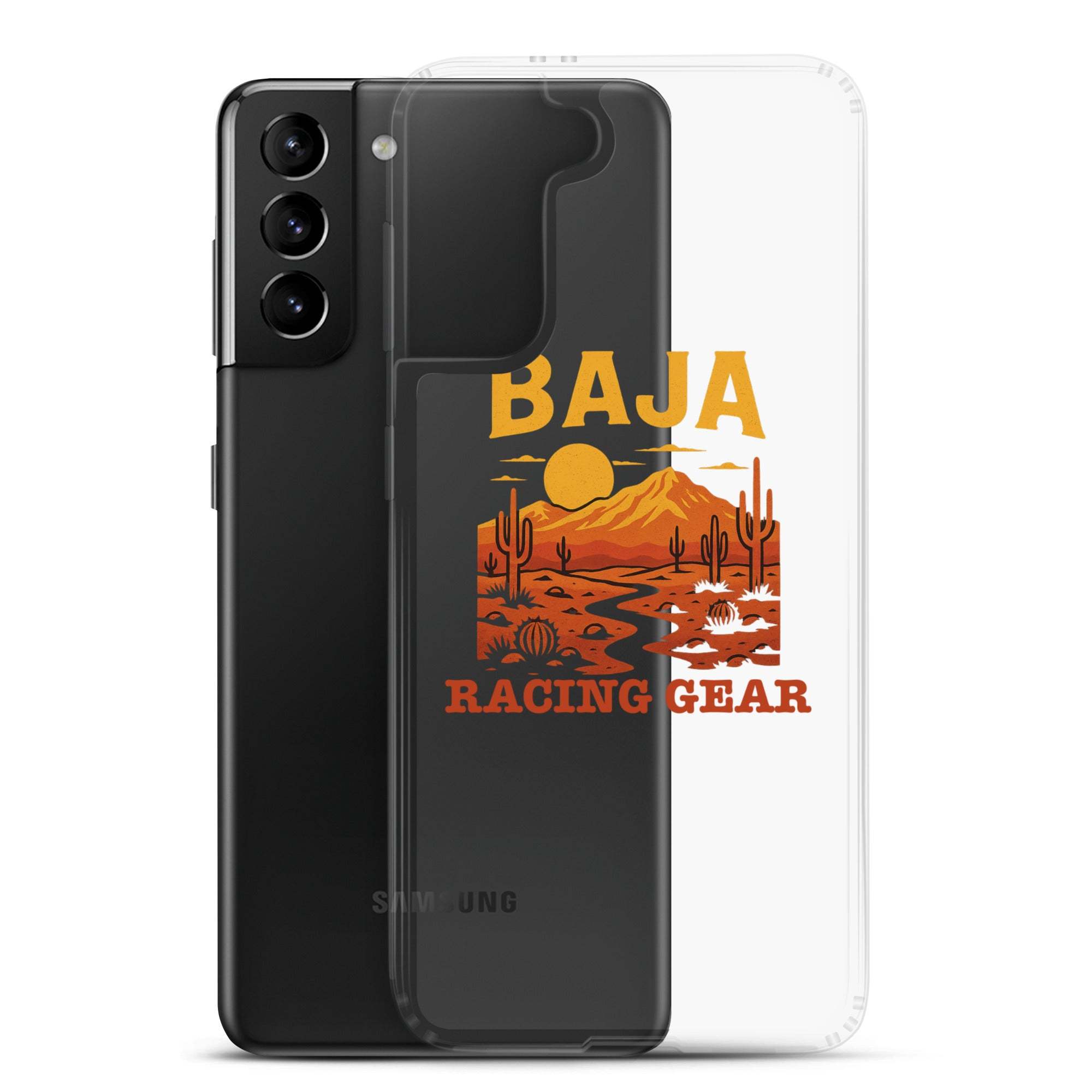 Baja Sunset Clear Case for Samsung® - Sleek and Protective Phone Cover
