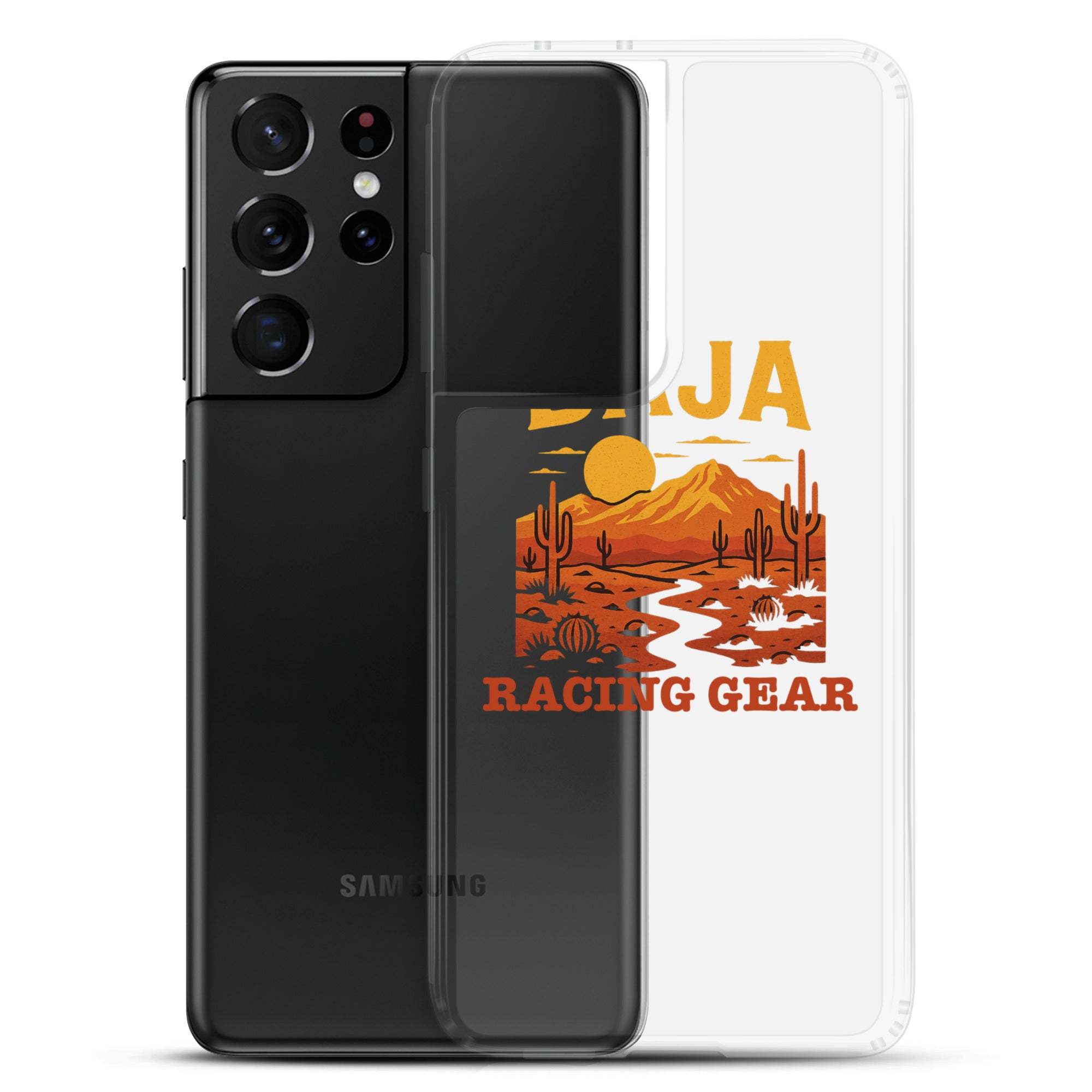 Baja Sunset Clear Case for Samsung® - Sleek and Protective Phone Cover