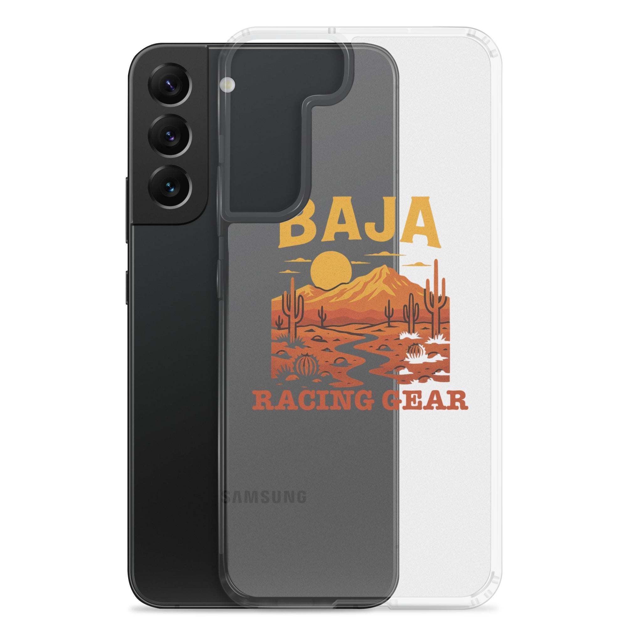 Baja Sunset Clear Case for Samsung® - Sleek and Protective Phone Cover