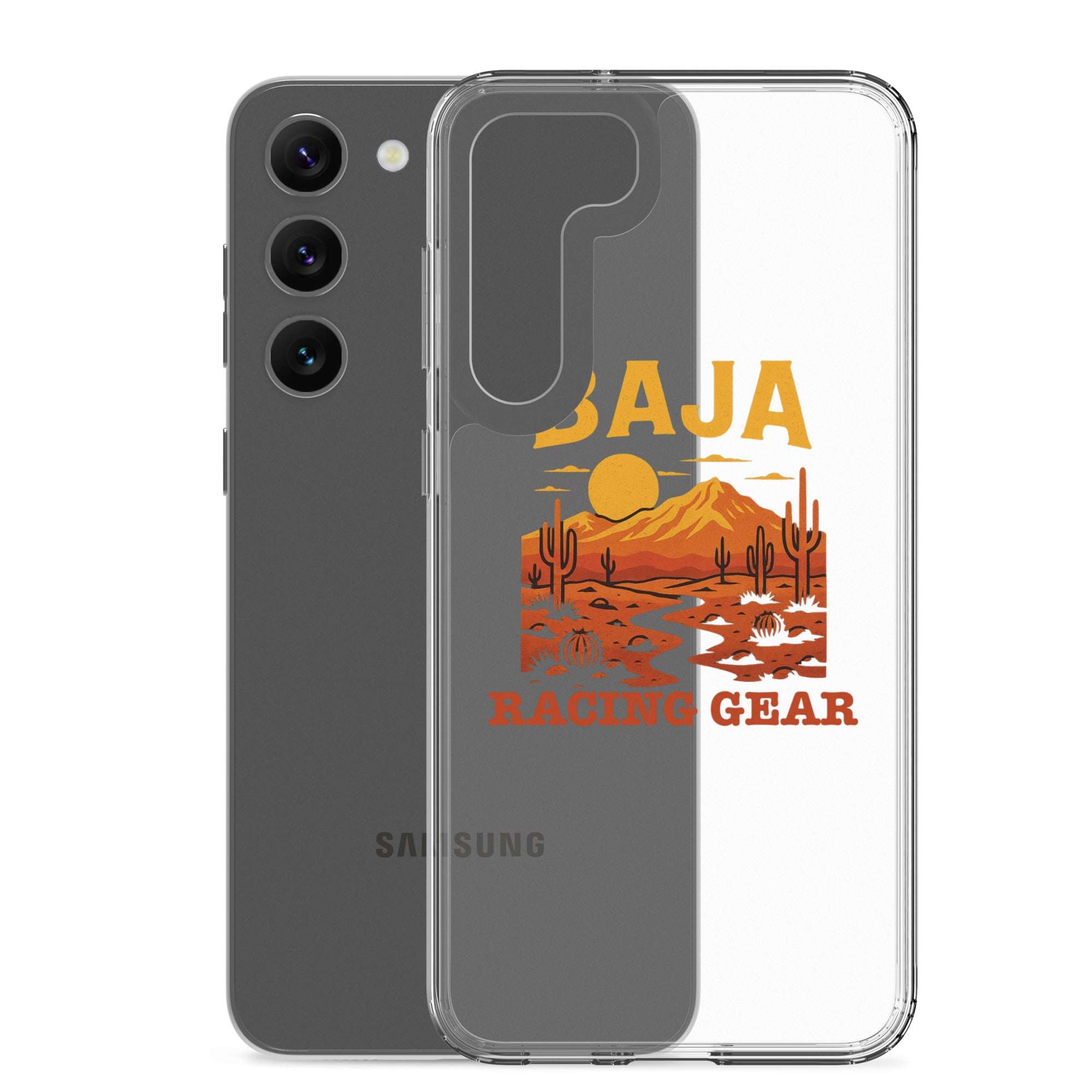 Baja Sunset Clear Case for Samsung® - Sleek and Protective Phone Cover
