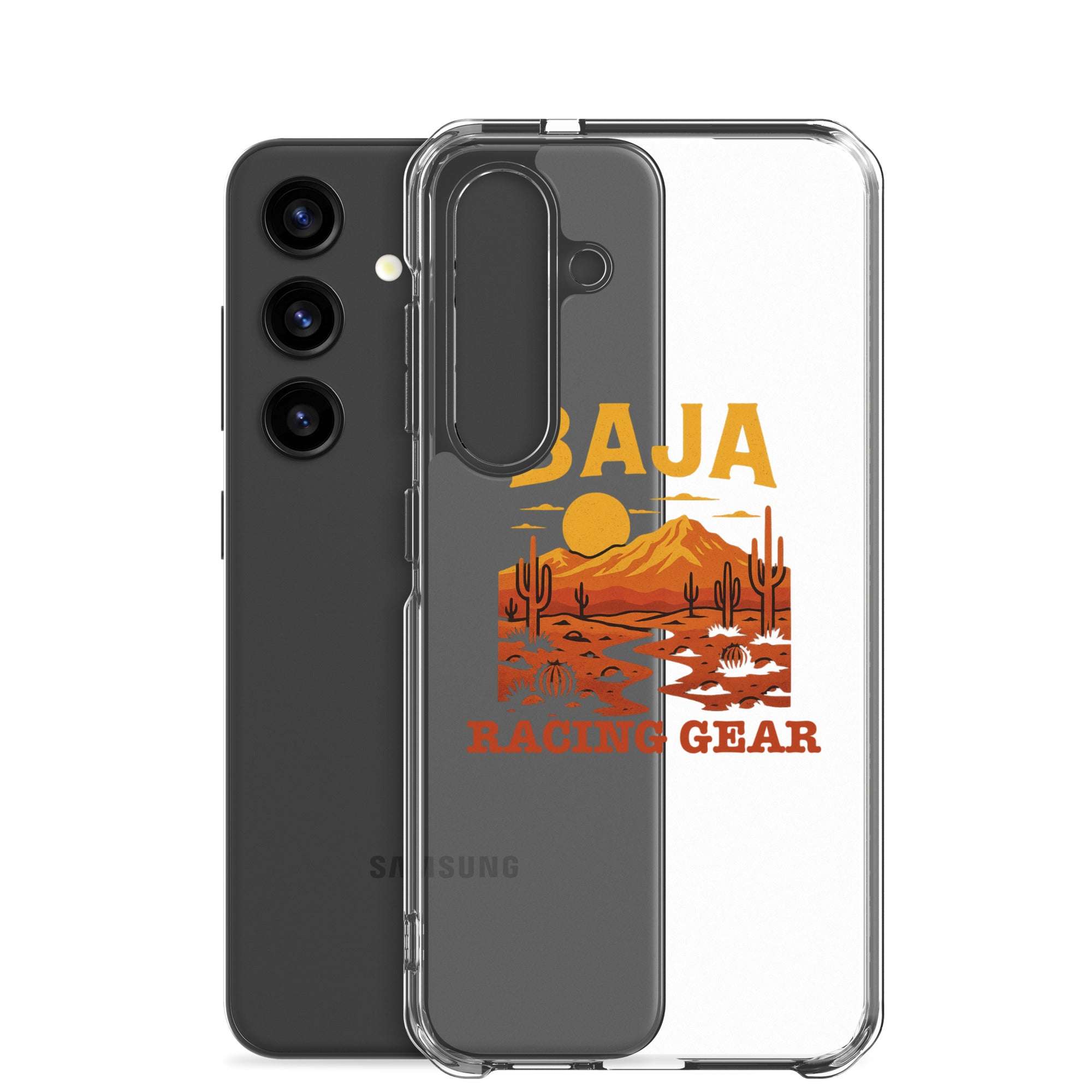 Baja Sunset Clear Case for Samsung® - Sleek and Protective Phone Cover