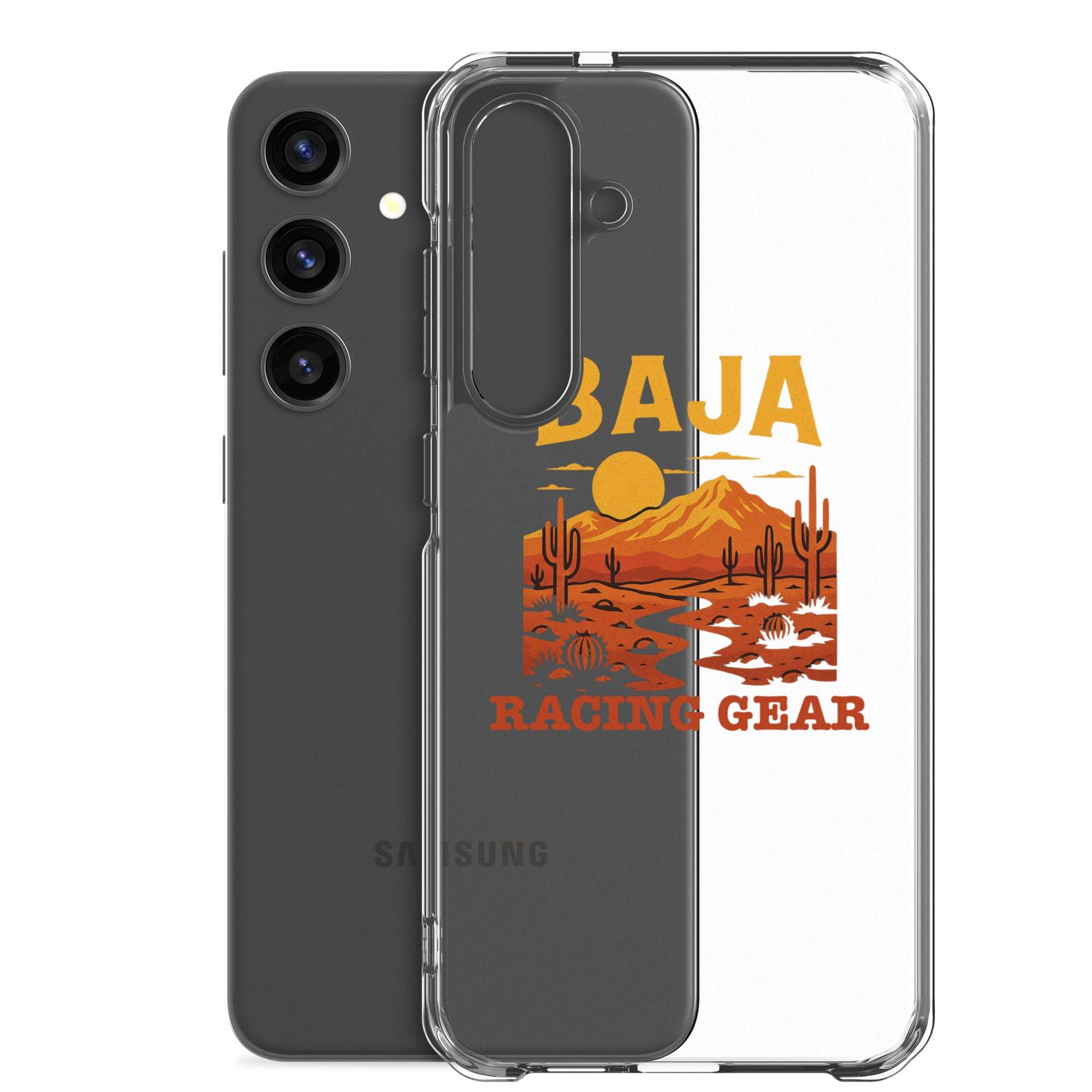 Baja Sunset Clear Case for Samsung® - Sleek and Protective Phone Cover