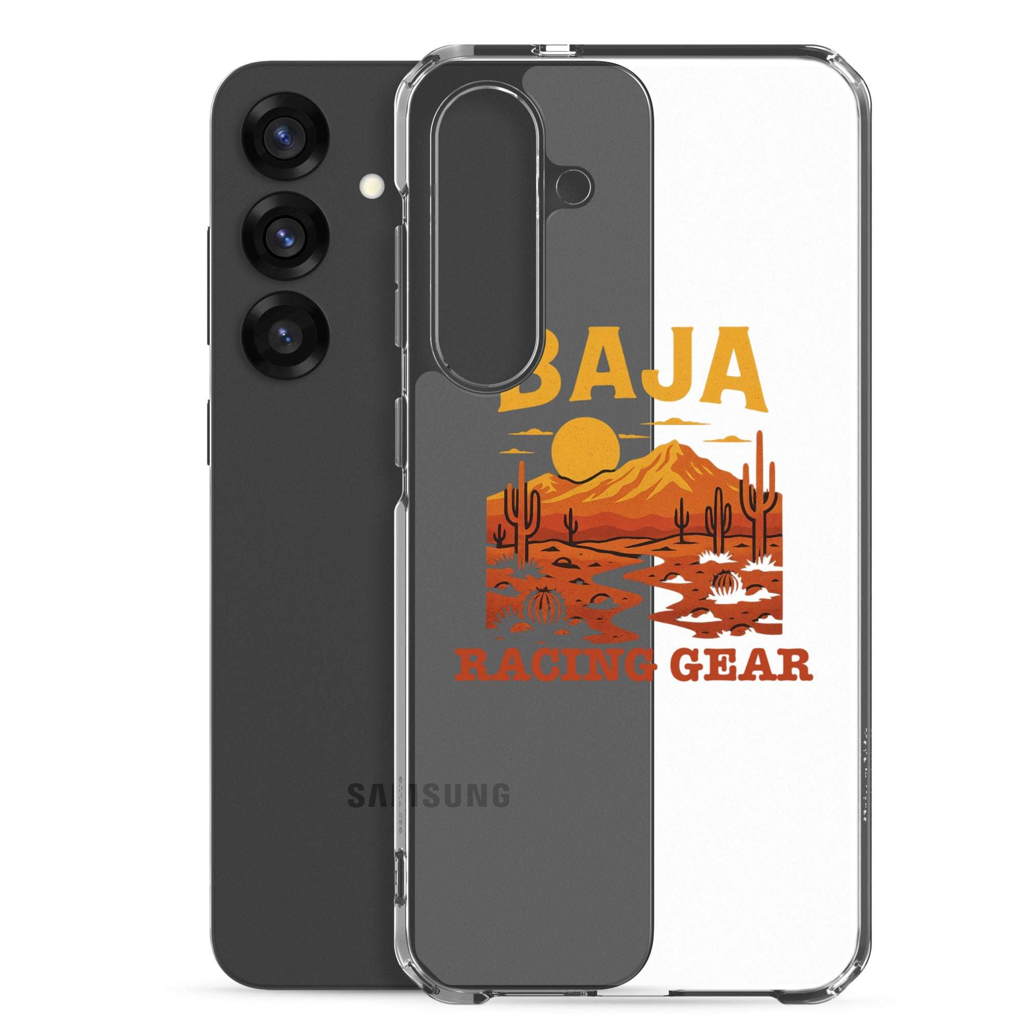 Baja Sunset Clear Case for Samsung® - Sleek and Protective Phone Cover