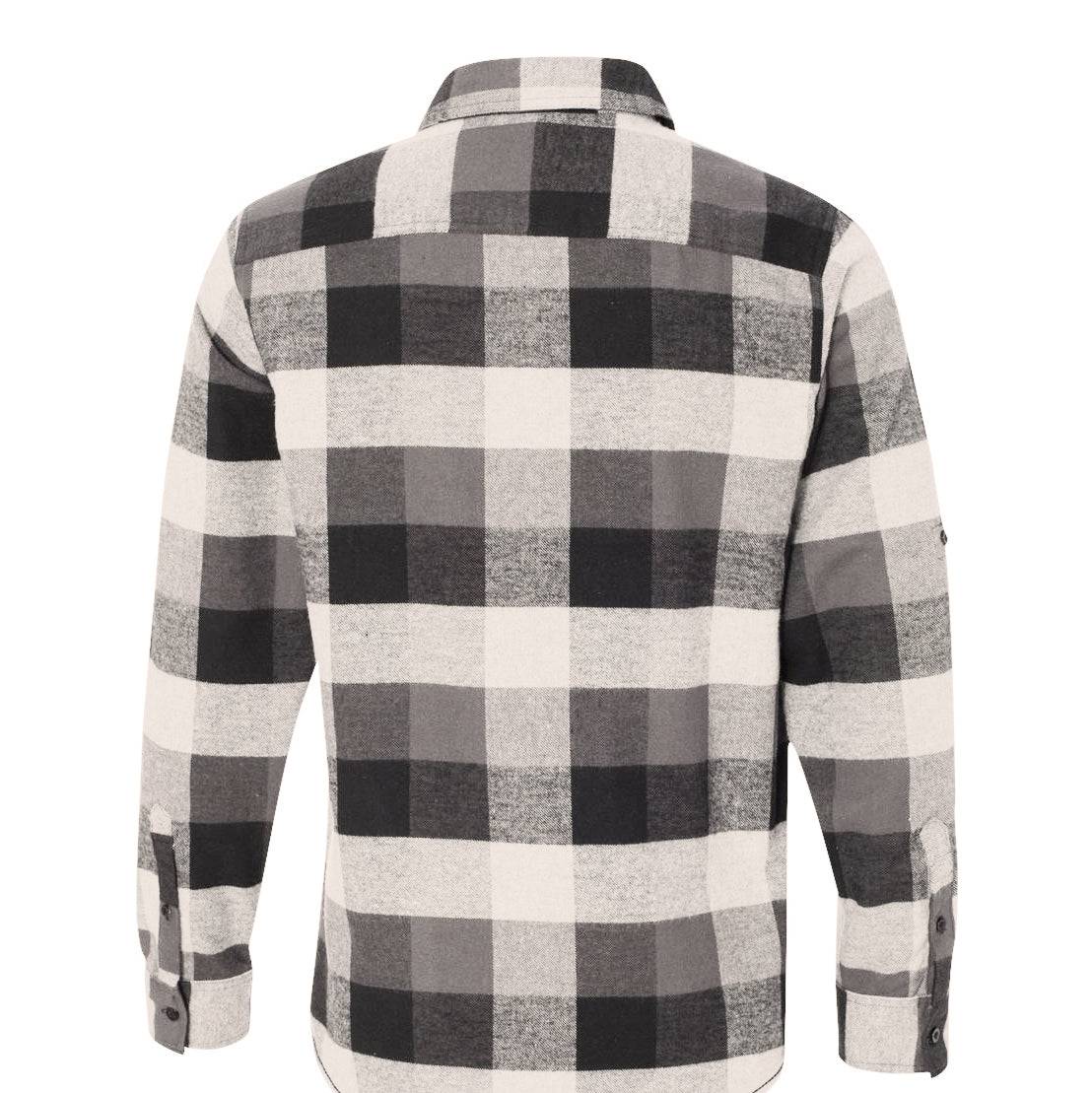 PCI Flannel - Black and Gray Flannel Small - 3XLarge