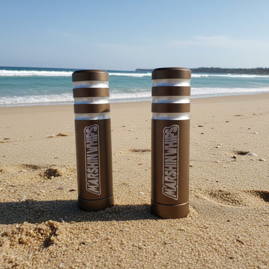 Game Changer Whips - Bronze Edition Set with Strong LEDs