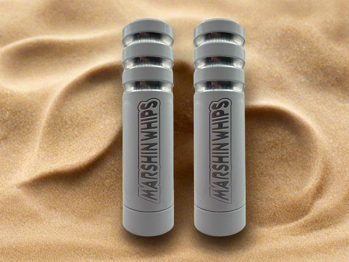 Game Changer Whips - White Edition Set for Off-Road Excellence