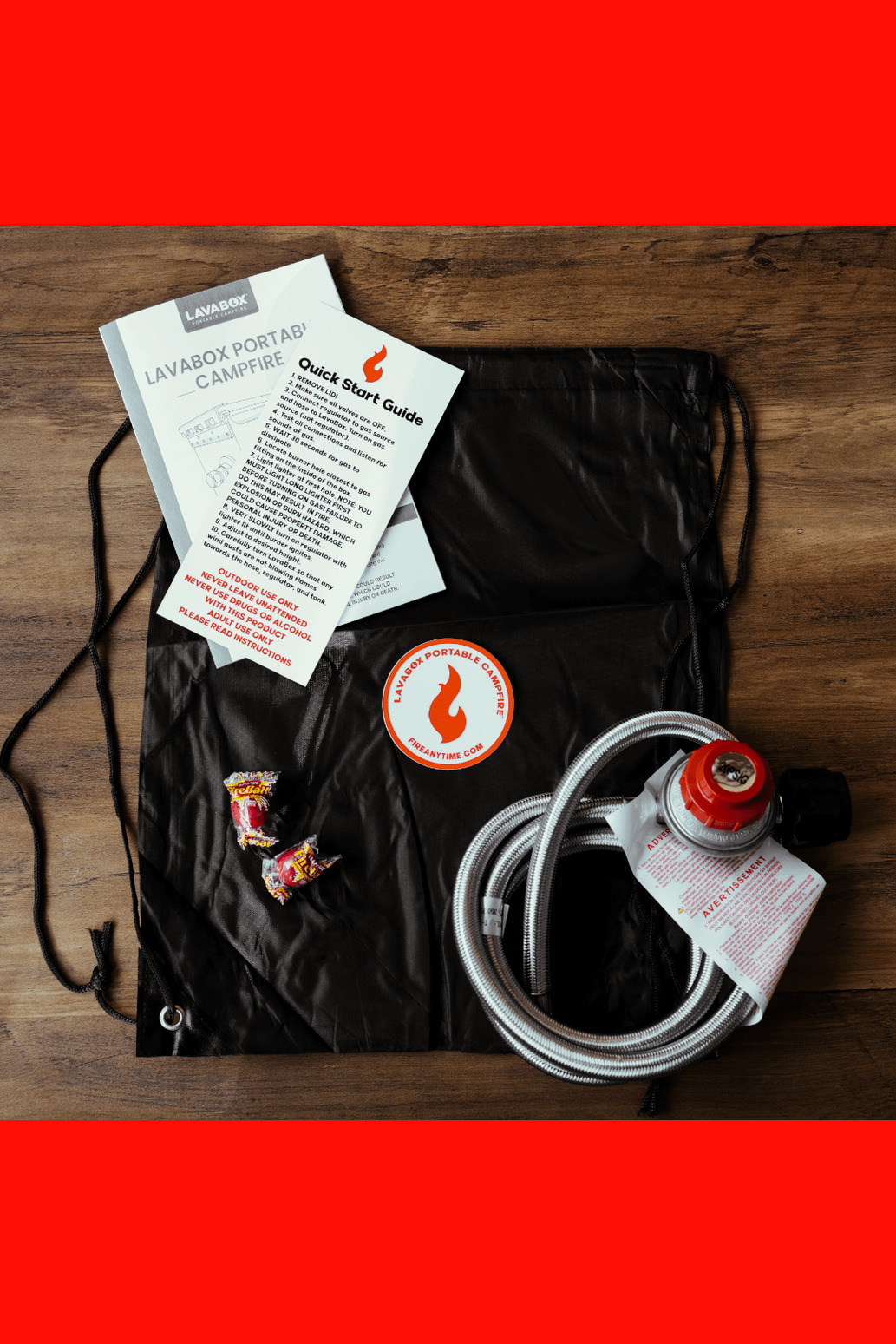 Naked LavaBox Combo: Color-changing magic with Over/Under and Bugout Bag