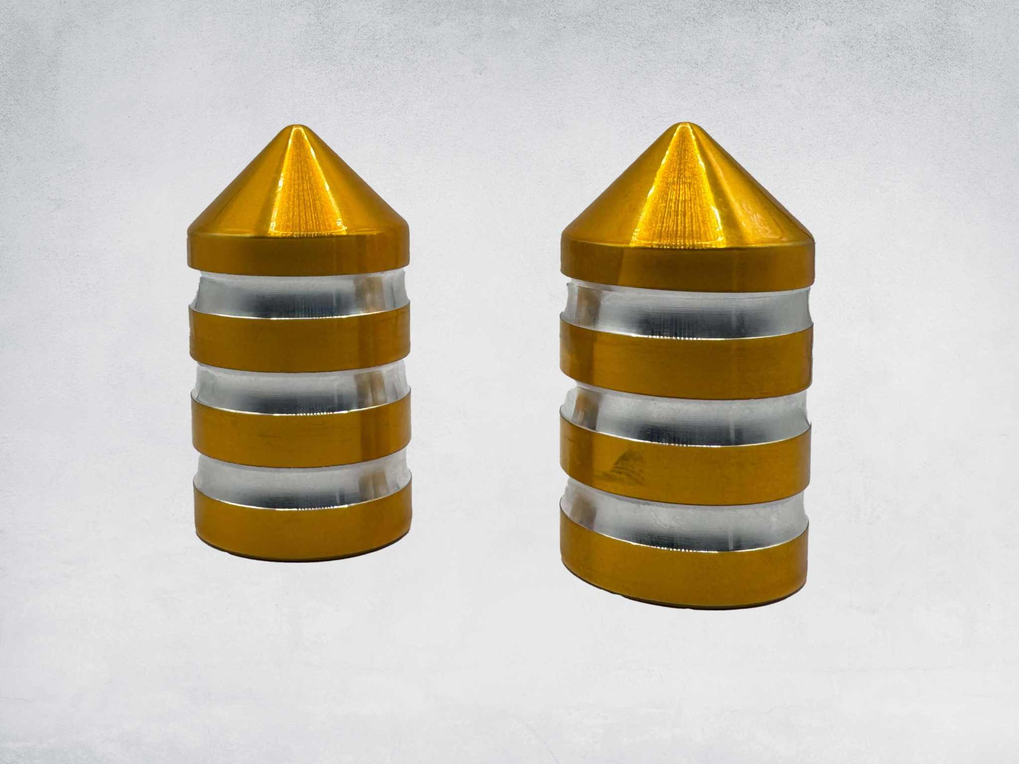 Marshin Whips Billet Machined Magnetic Caps for Whip Base Protection