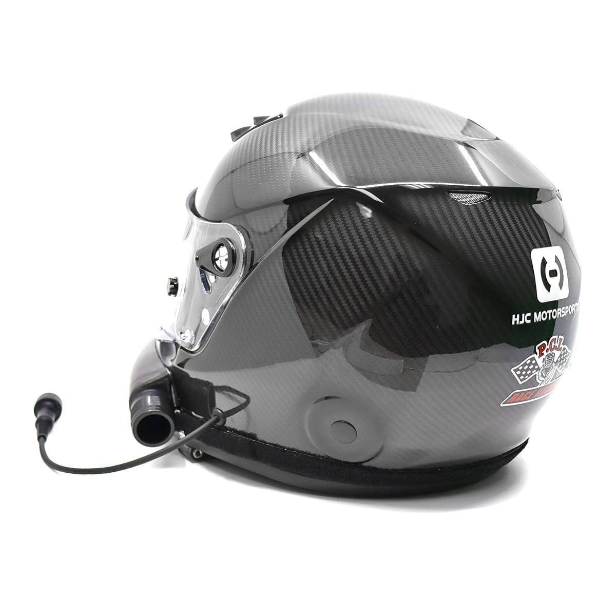 PCI Elite Wired HJC H10 Carbon SA2020 Helmet with RaceAir