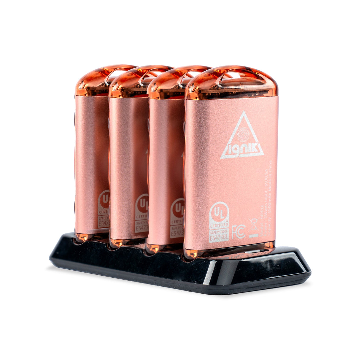 Ripple Rechargeable Hand Warmers 4-Pack - Peach