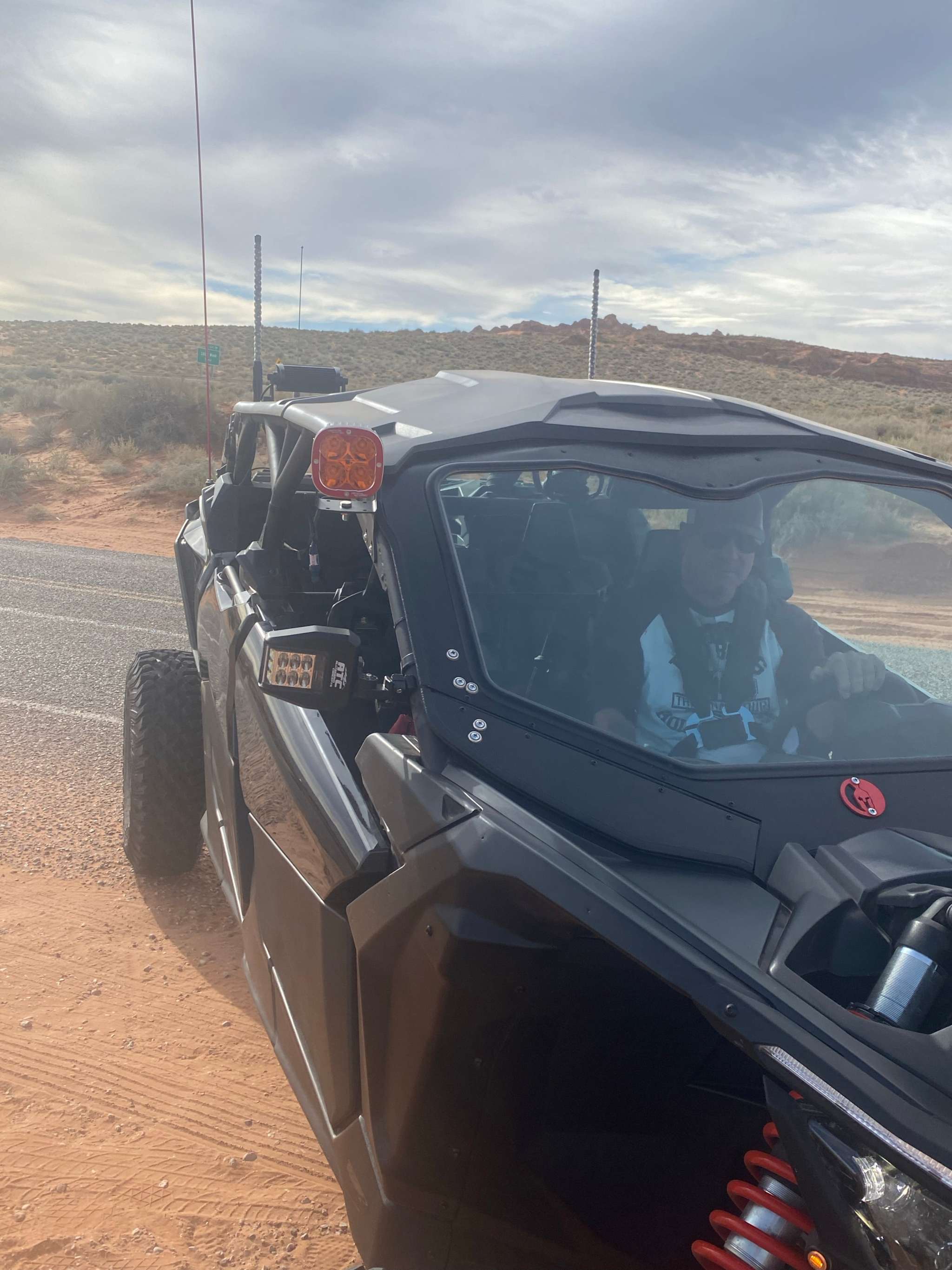 Can-Am X3 Upper A Pillar Mount - Customizable & Easy to Install