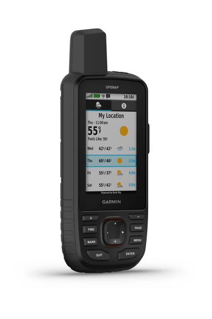 Garmin GPSMAP 67i -rugged GPS/satellite communicator