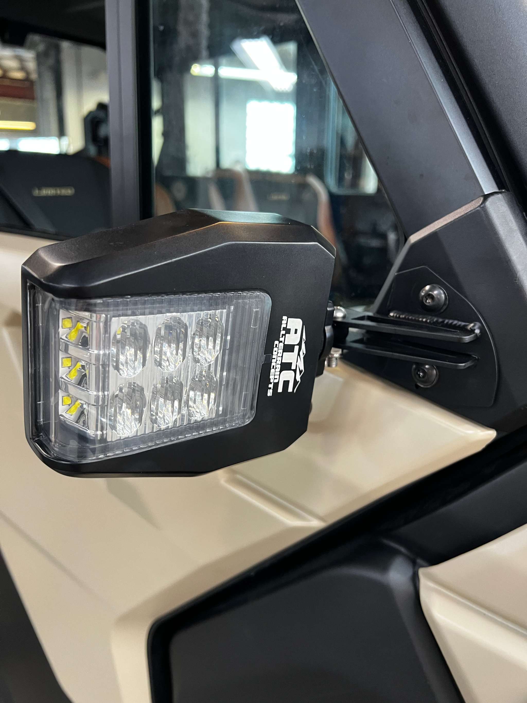 ATC Side-Winder Series Mirrors - Powerful Billet Aluminum Design