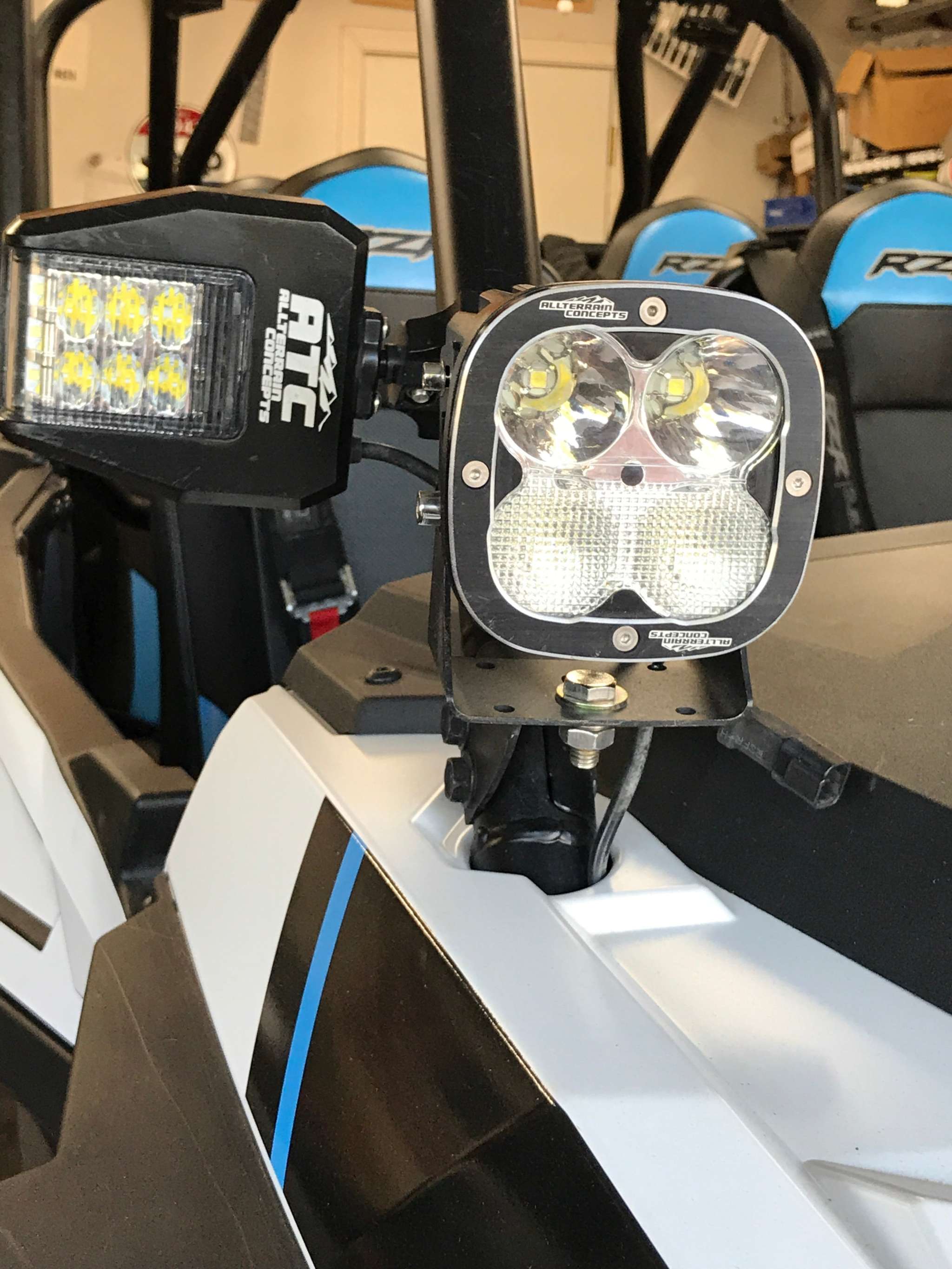 Polaris RZR XP A Pillar Bracket - Durable & Stylish Mounting Solution