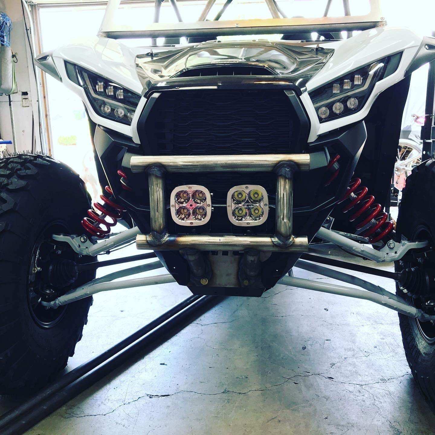 KRX Race Bumper - Heavy-Duty UTV Protection with Winch Mount Option