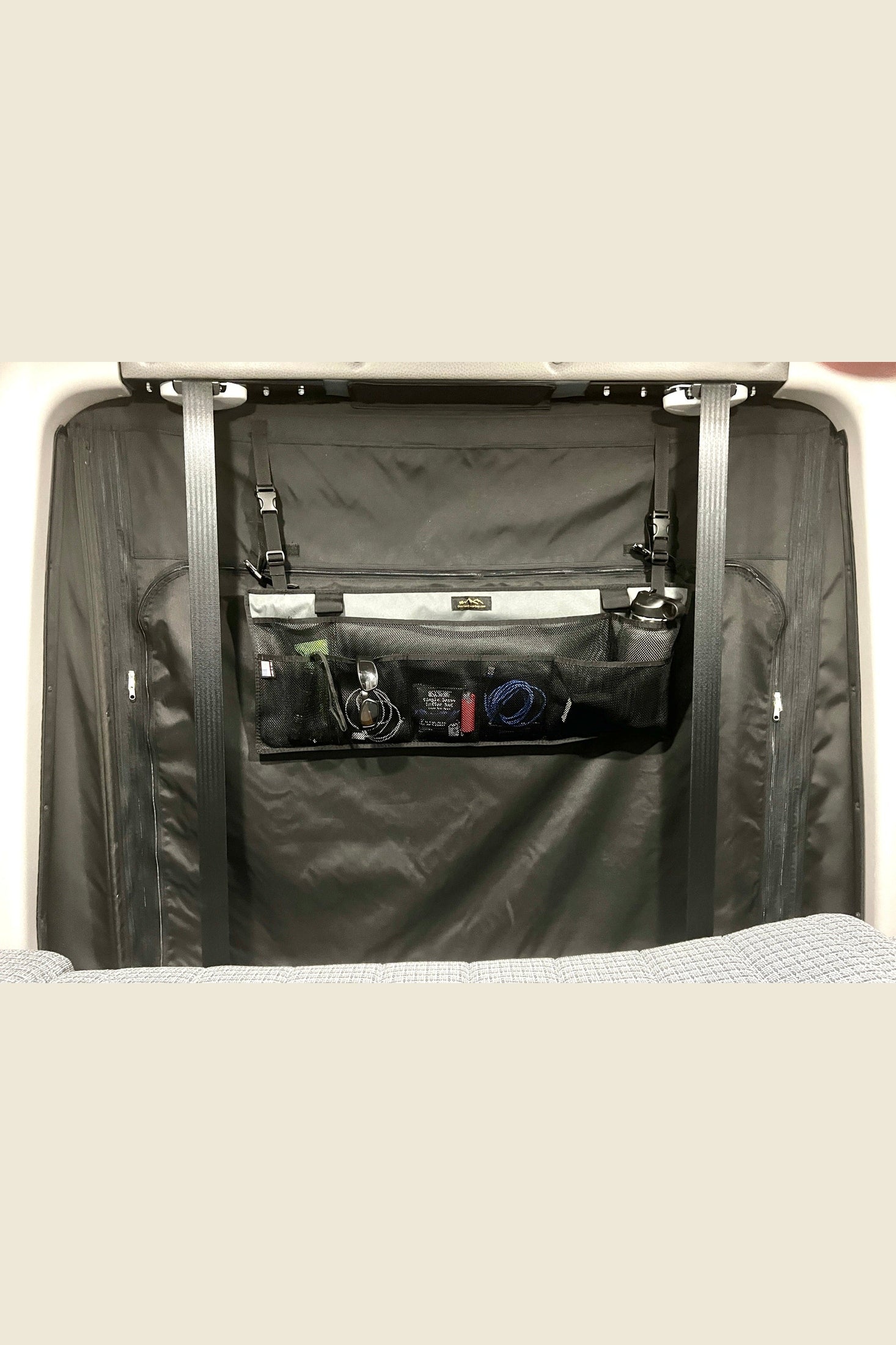 Rear Storage Organizer for StoryTeller, Jayco, Entegra & Revel Vans