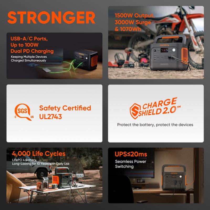 Jackery Solar Generator  1000 v2