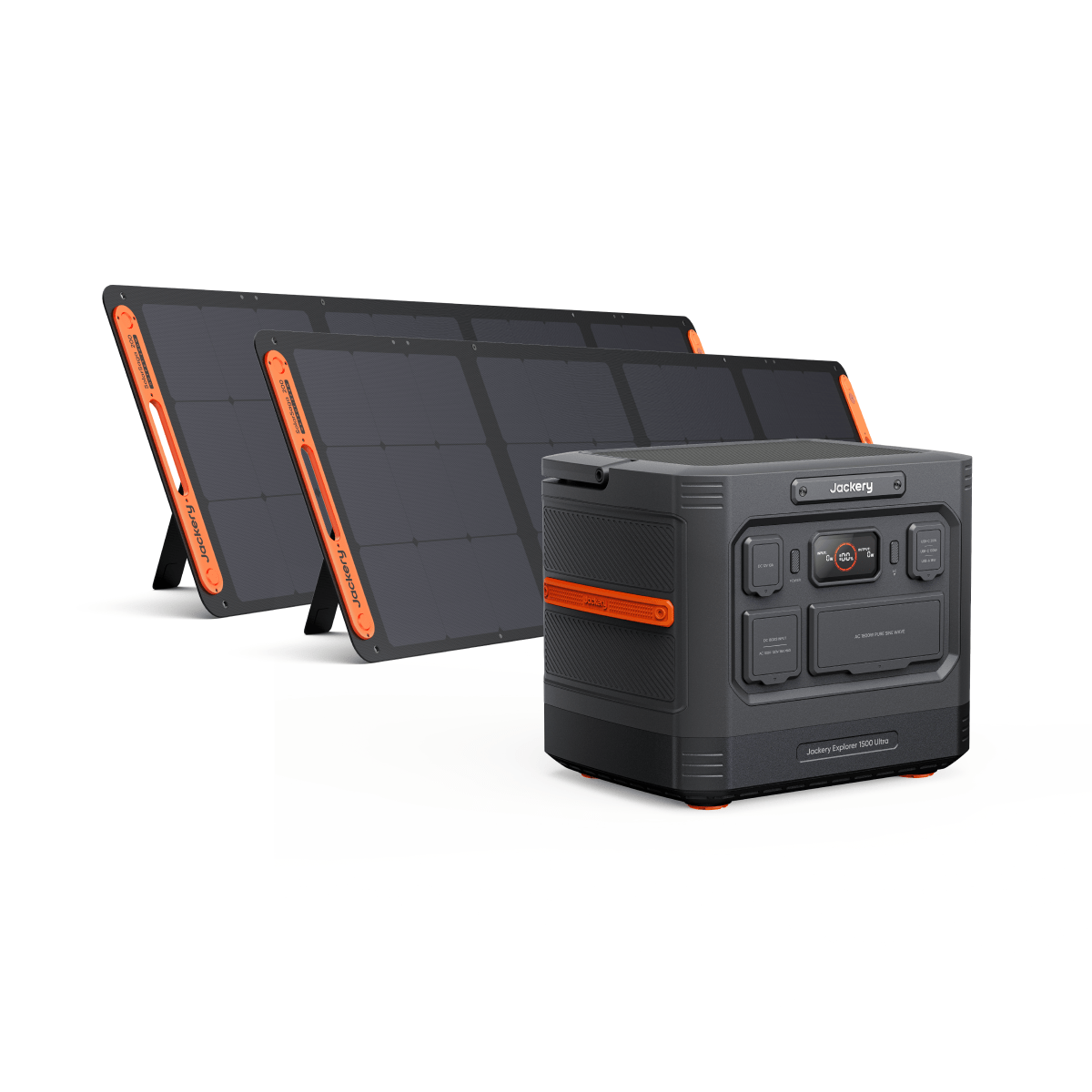 Jackery Solar Generator 1500 Ultra durable portable power station with IP65 protection and fast charging