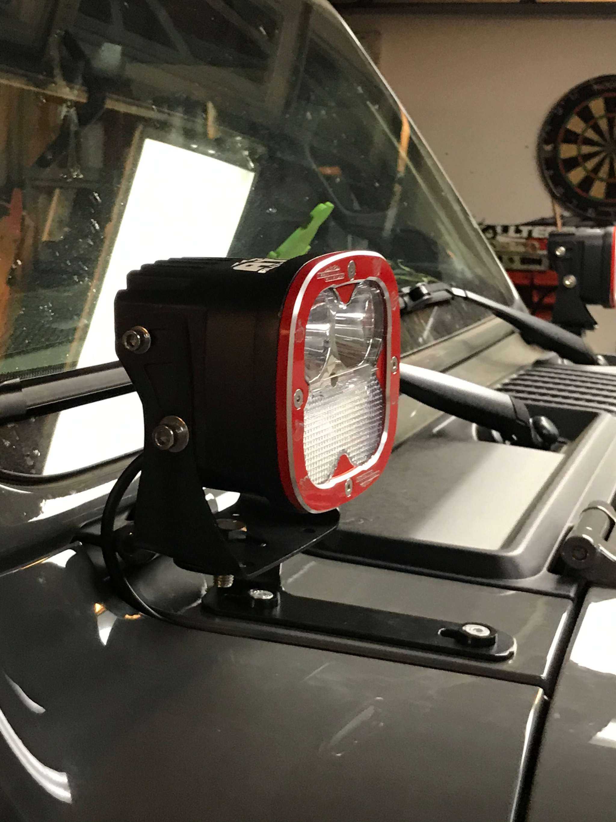 Jeep JL Ditch Bracket - Heavy Duty POD Light Mounts for Wrangler JL