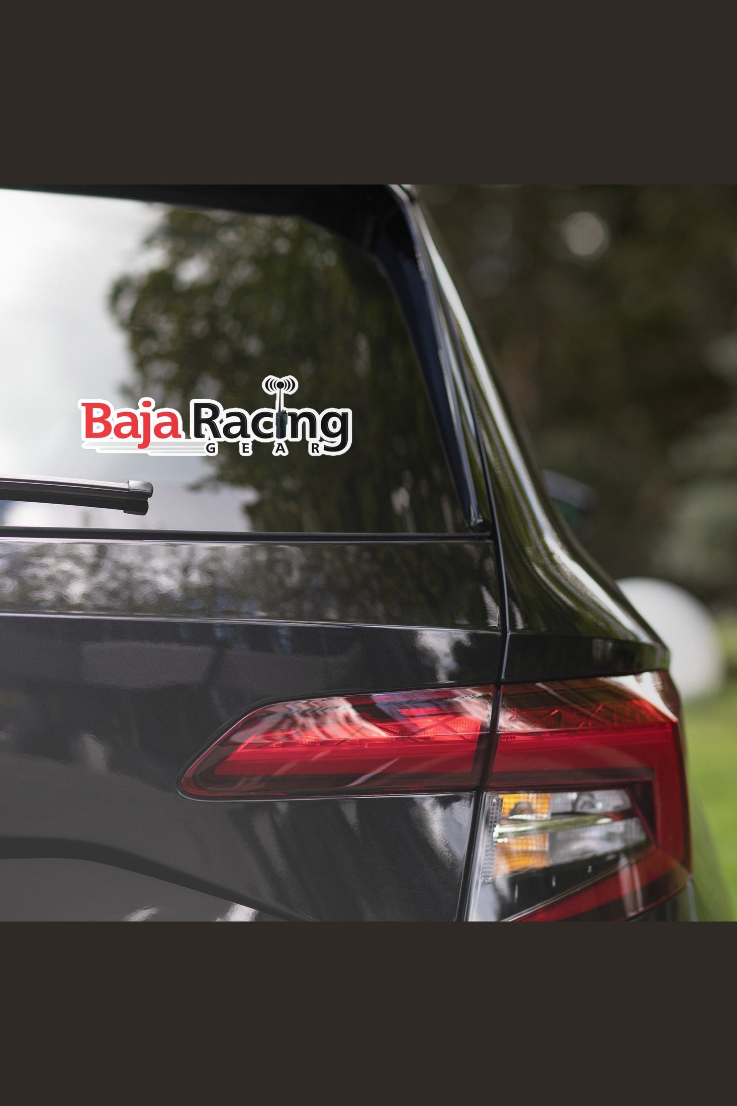 Baja Racing Gear Bubble-free stickers