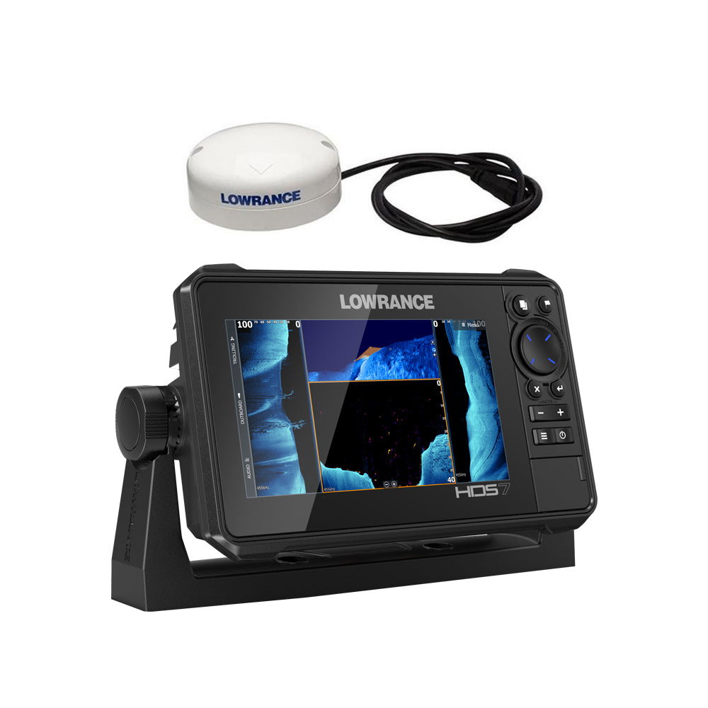 Lowrance HDS-7 Live Baja With Antenna