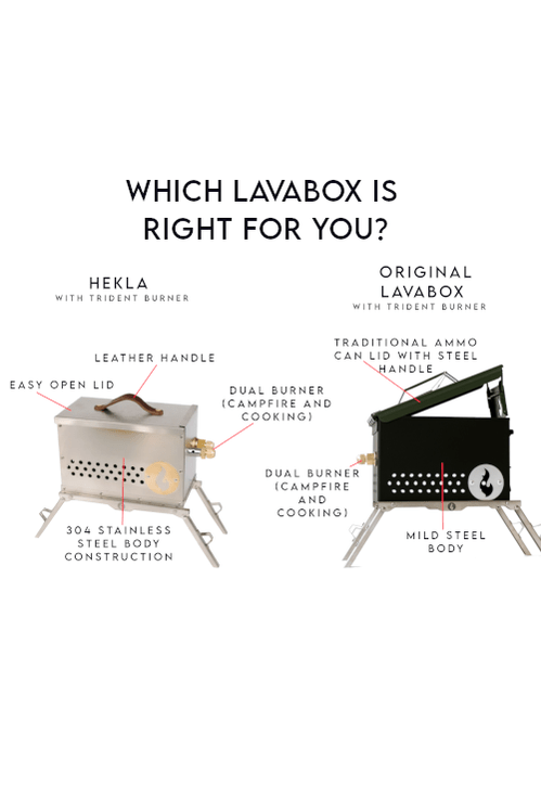 The Original LavaBox Firepit: Rugged, Versatile, Reliable