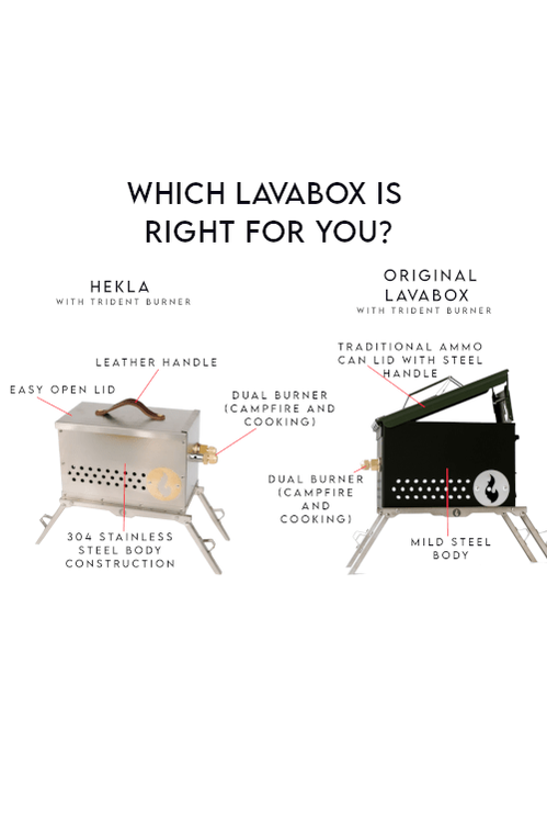 The Original LavaBox Combo: Top Seller for Grilling and Adventure Gear