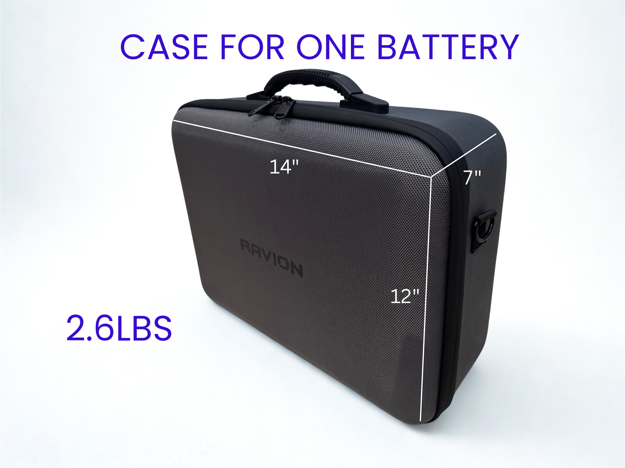 Ravion® Battery Travel Case for Starlink Mini
